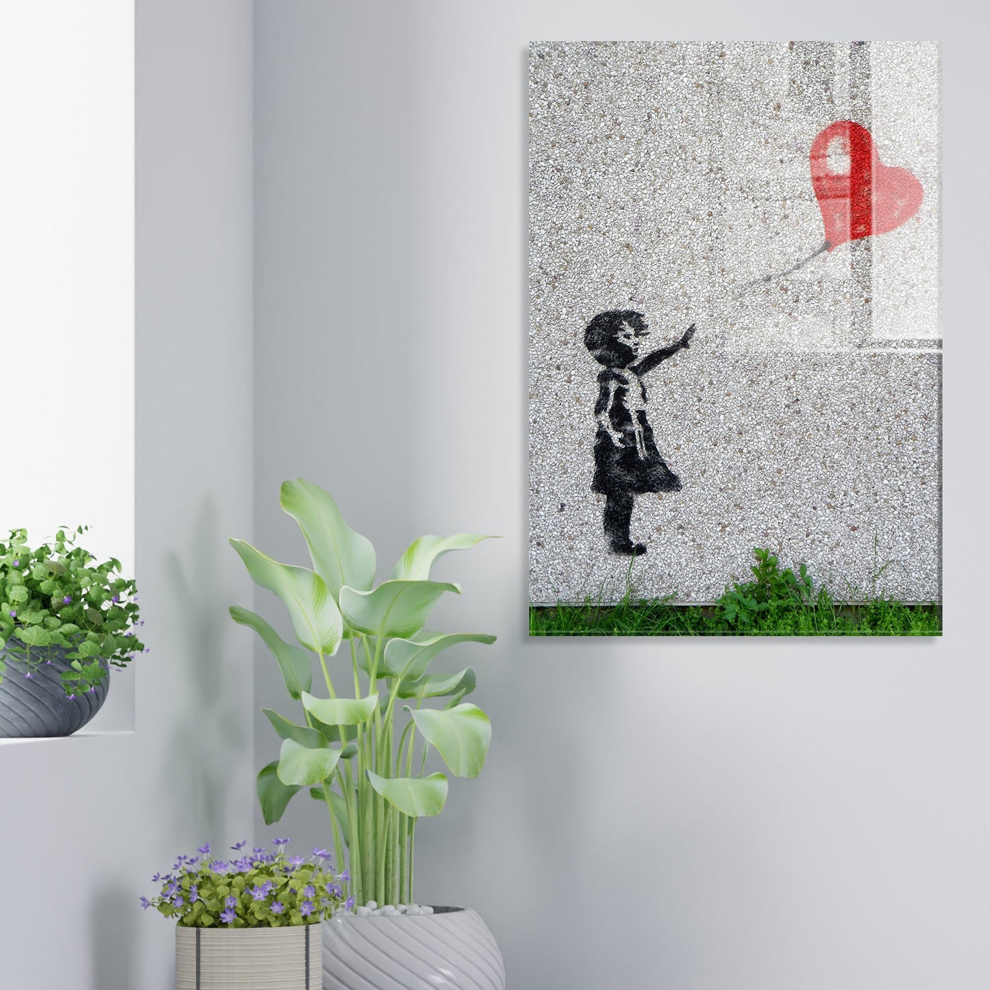 Slika dekorativna na staklu, UV-017 - 30 x 45