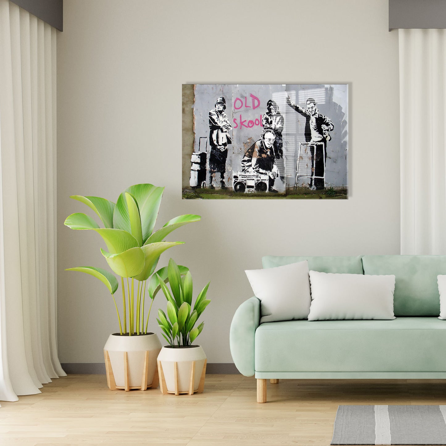 Slika dekorativna na staklu, UV-023 - 50 x 70