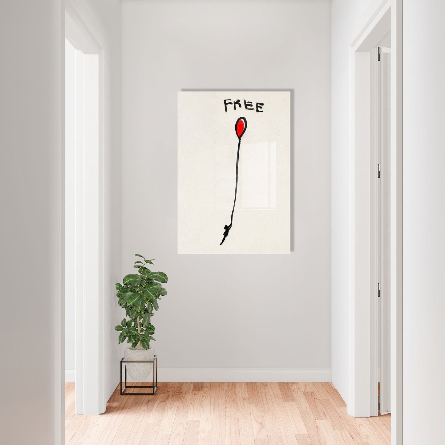 Slika dekorativna na staklu, UV-025 - 30 x 45