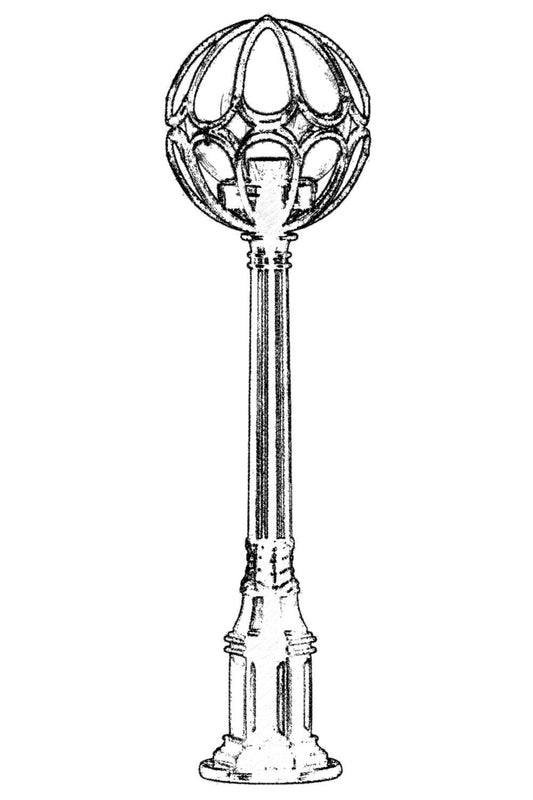 Vanjska podna svjetiljka BSU-68081-BSY-M3-B