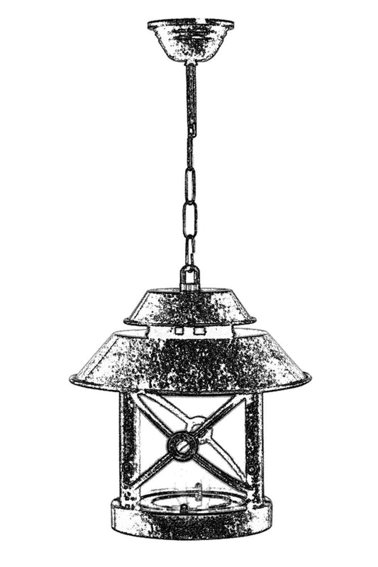 Vanjski luster BFE-68199-BKR