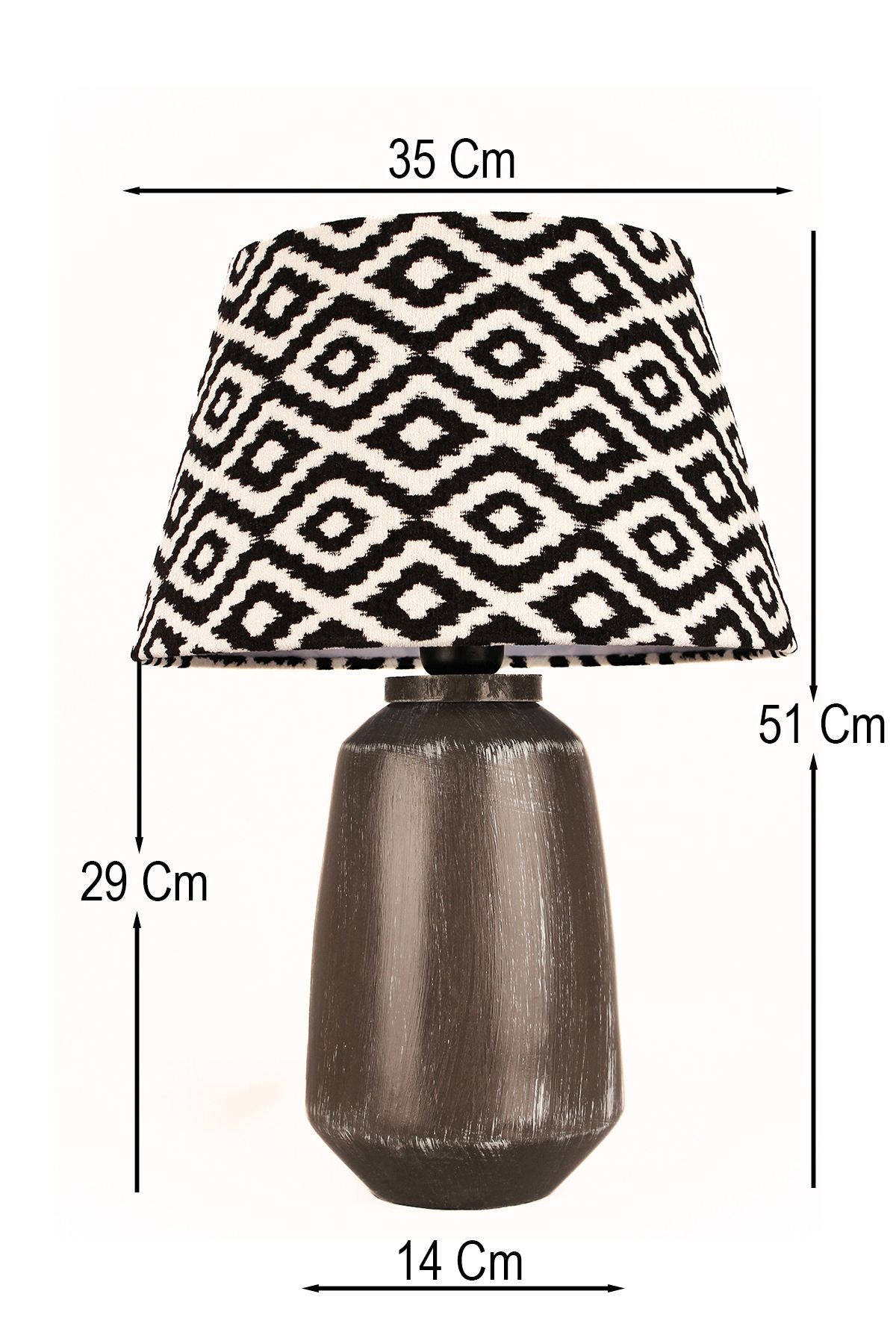 Stolna lampa 191, višebojna