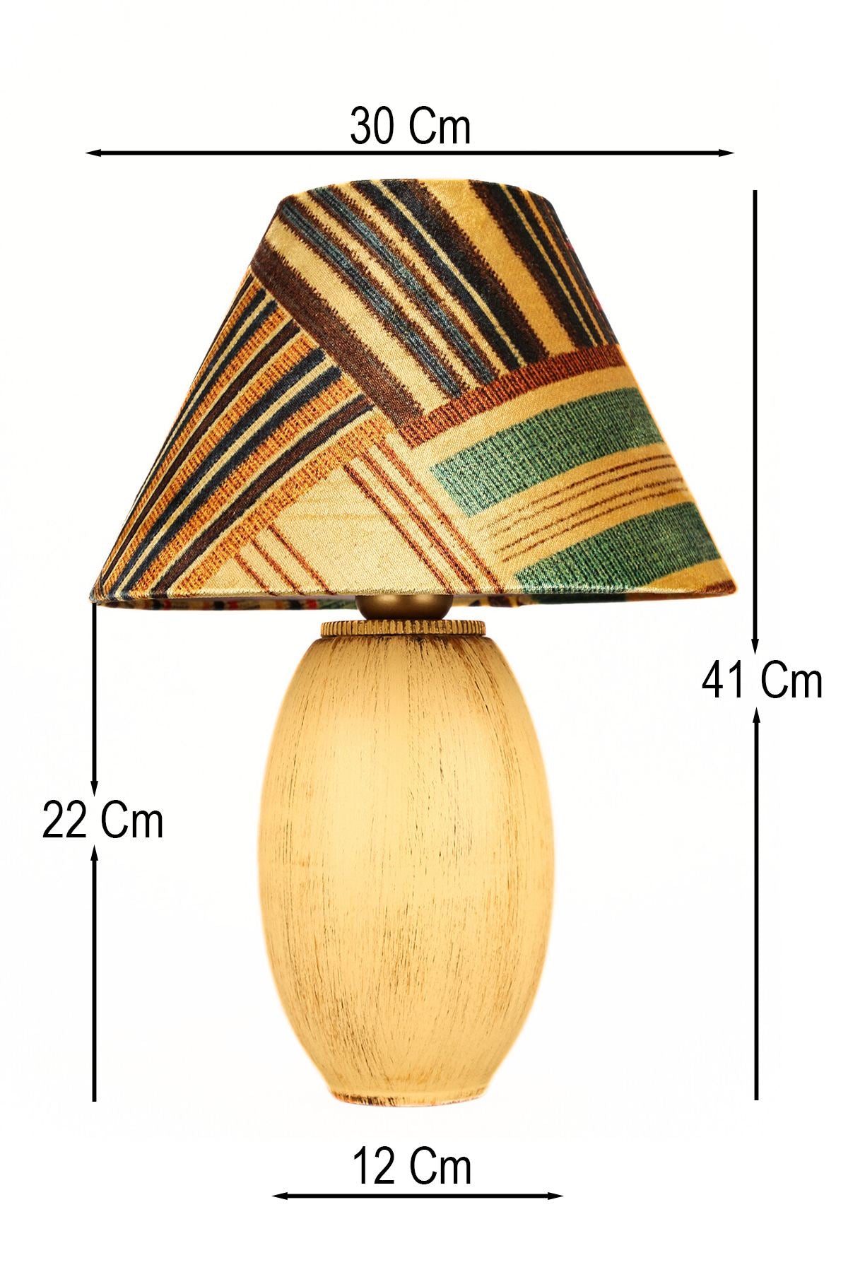 Stolna lampa 306, višebojna