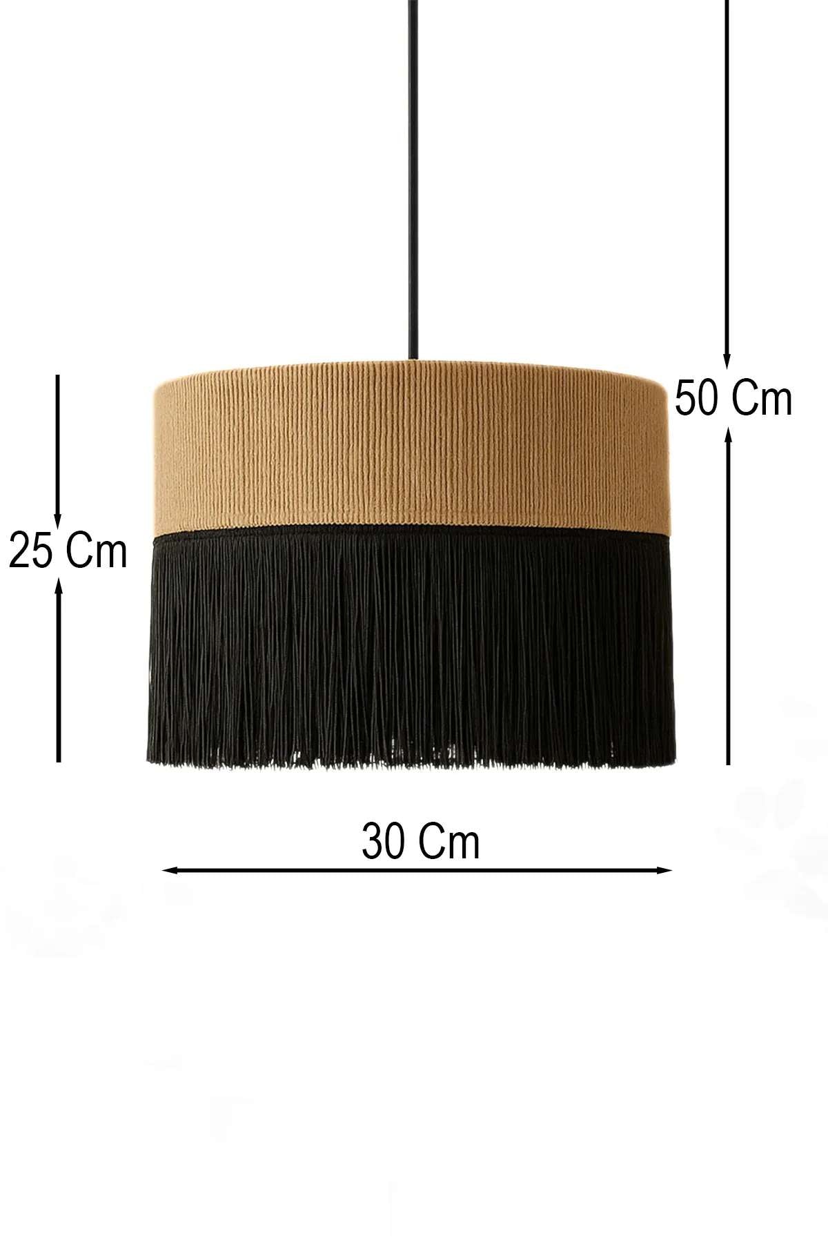 Luster 517, Bež, Crna