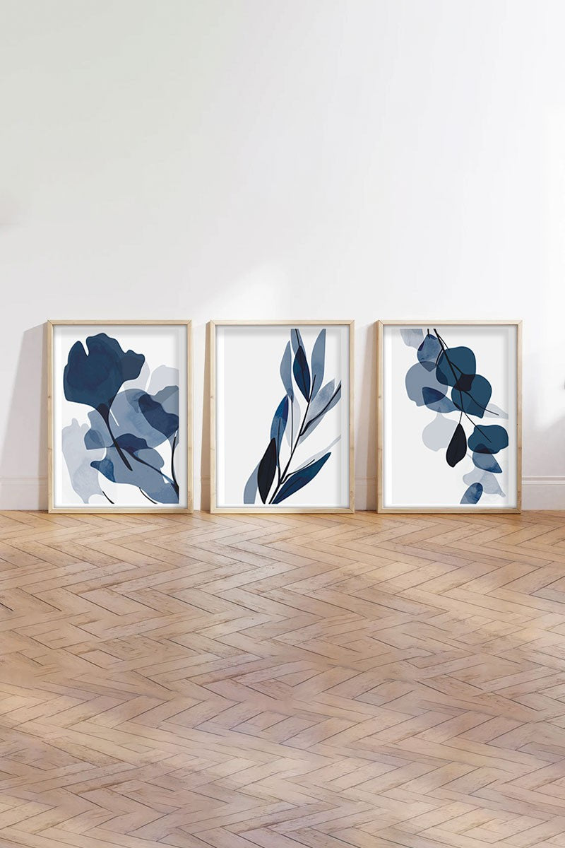 Ukrasna uokvirena MDF slika (3 komada) Huhu207 - 20 x 30