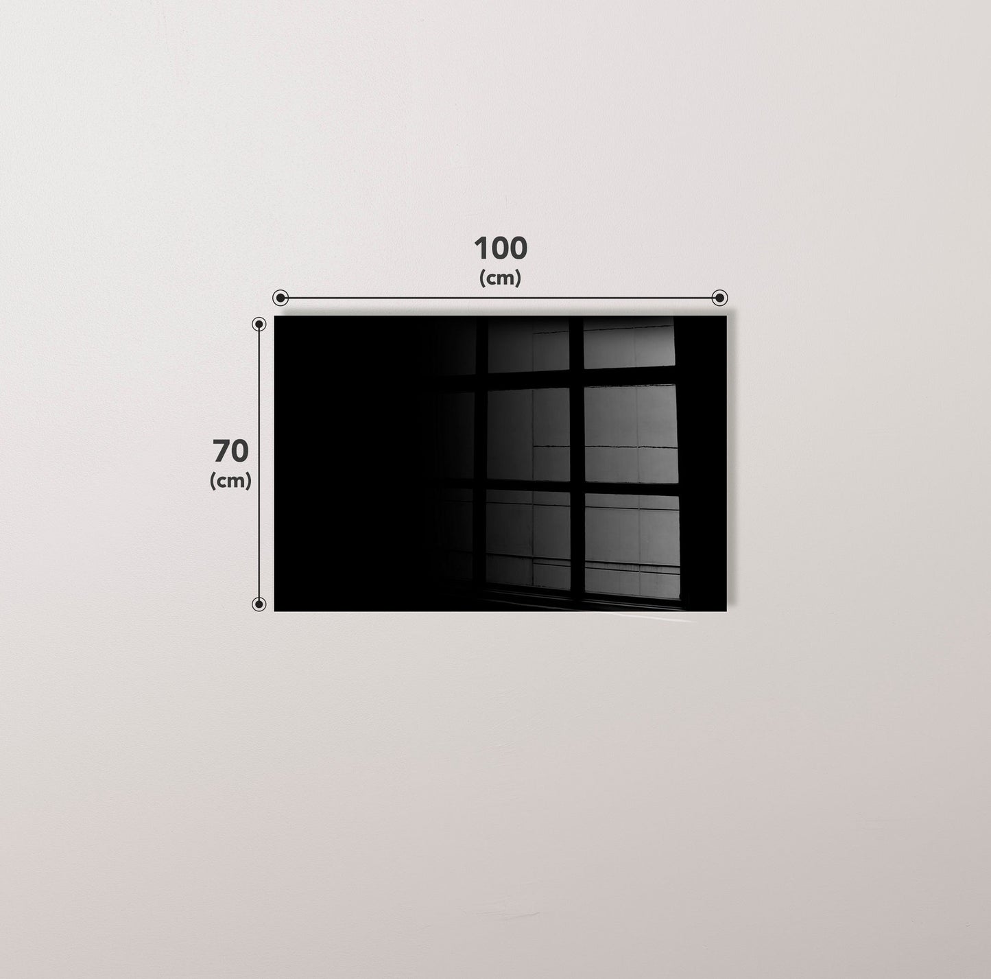 Ukrasna slika na kaljenom staklu 2078 - 70 x 100