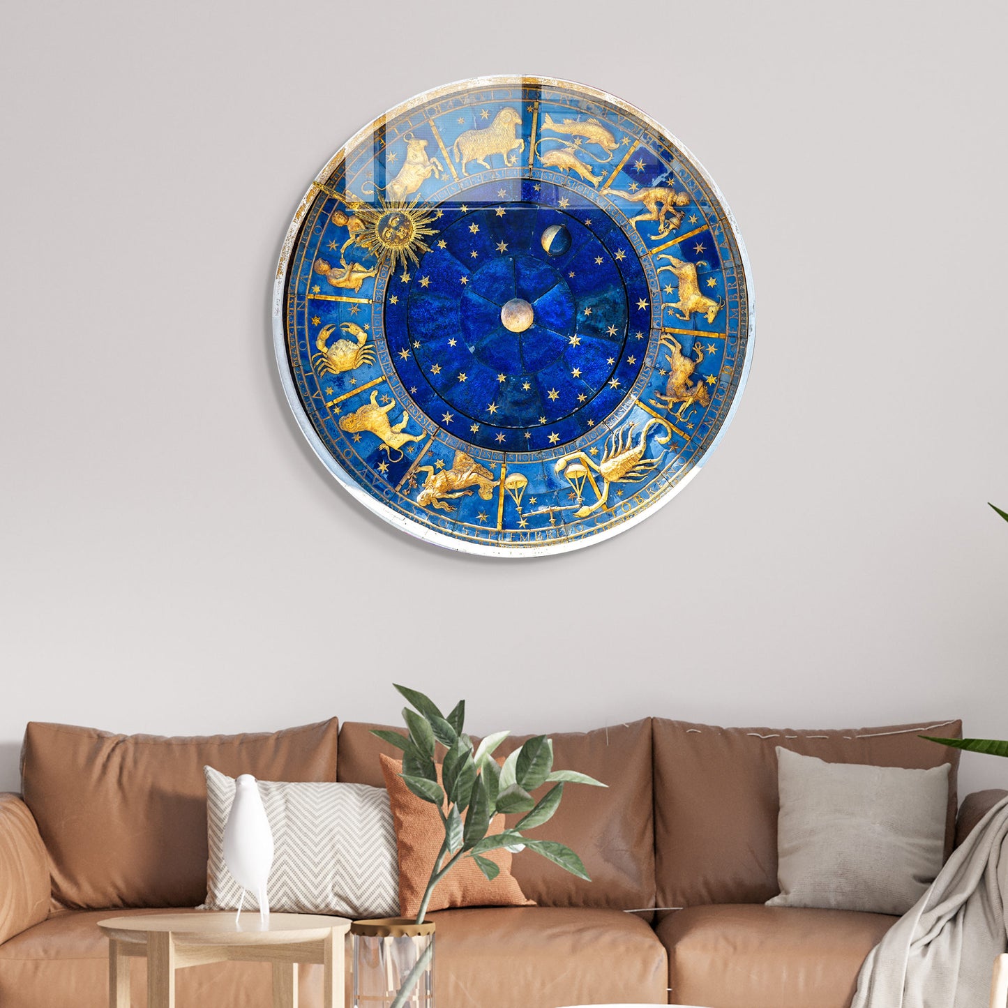 Ukrasna slika na kaljenom staklu 2130 - 60 x 60