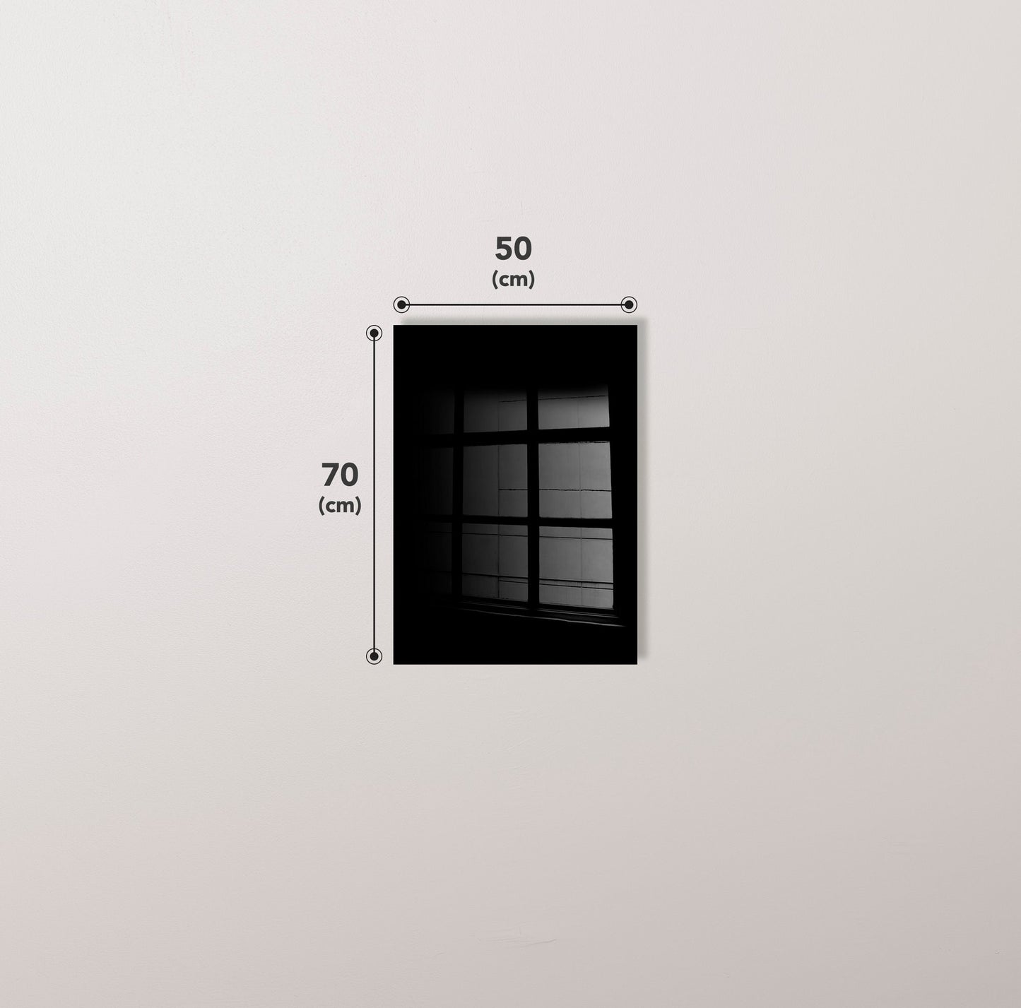 Slika dekorativna na staklu, UV-038 - 50 x 70