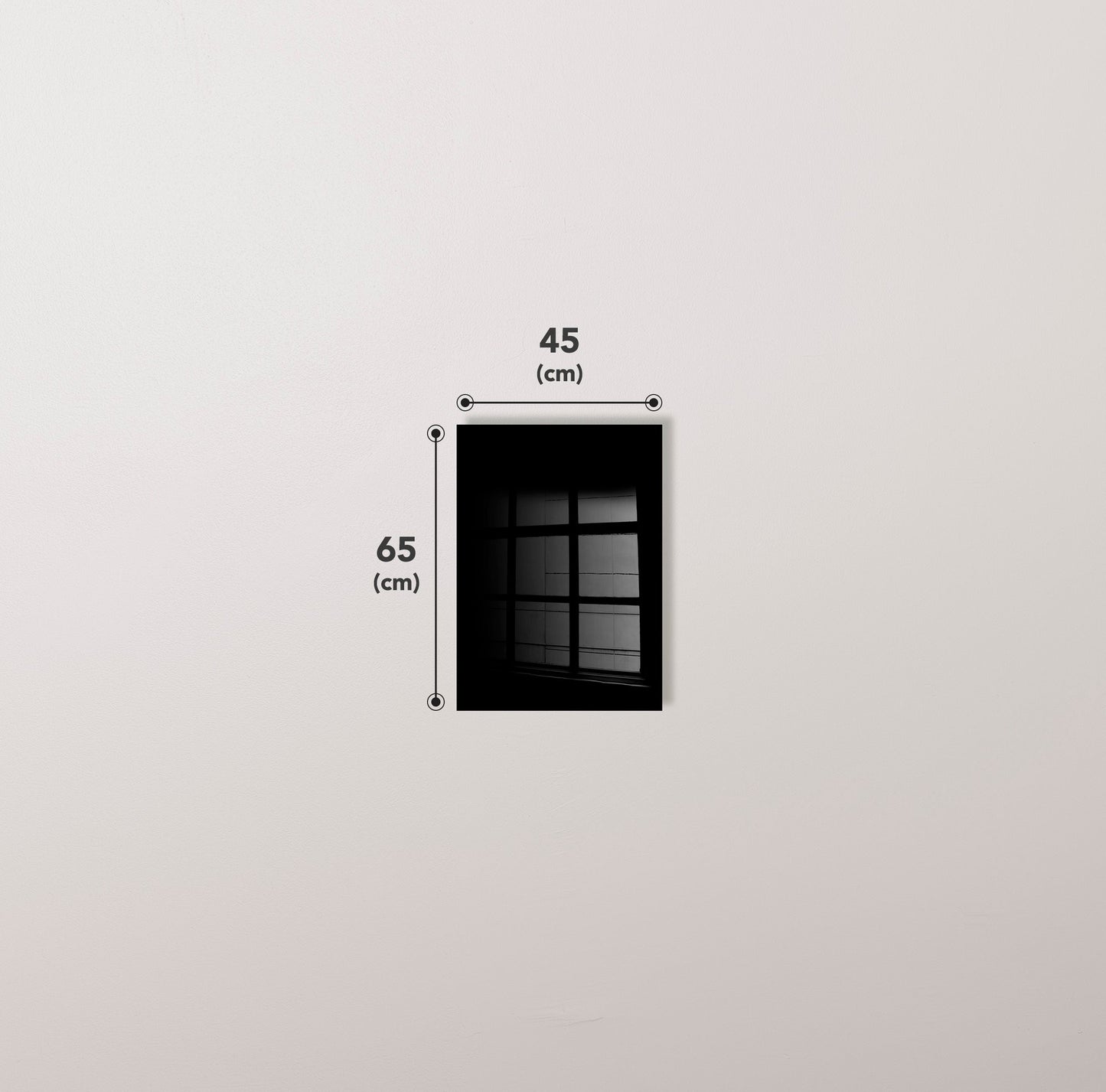Ukrasna slika na kaljenom staklu 2294 - 45 x 65