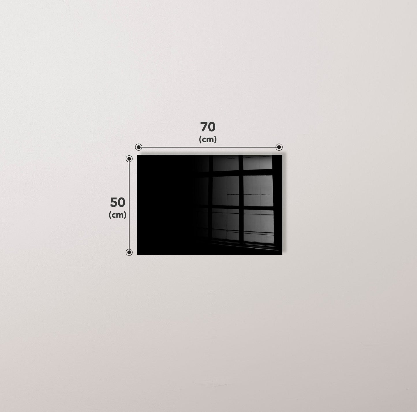 Slika dekorativna na staklu, UV-037 - 50 x 70
