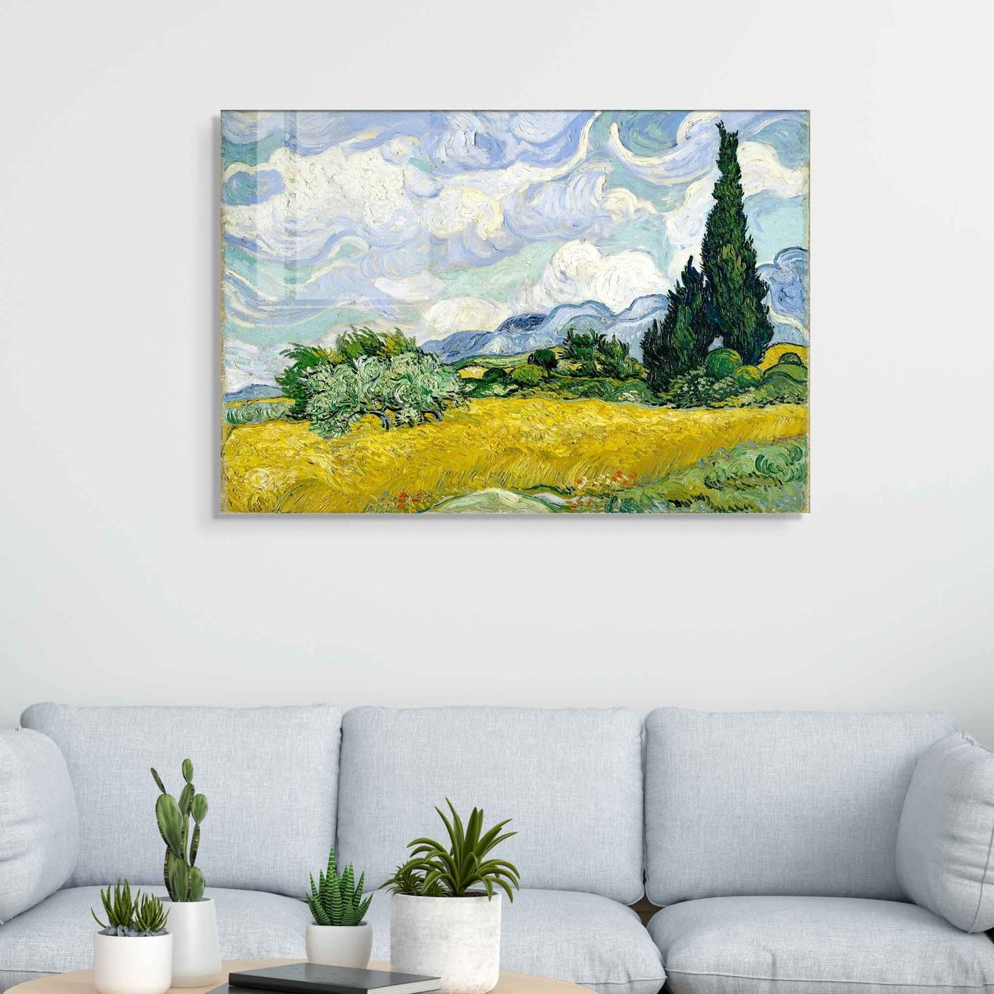 Ukrasna slika na kaljenom staklu 2297 - 70 x 100