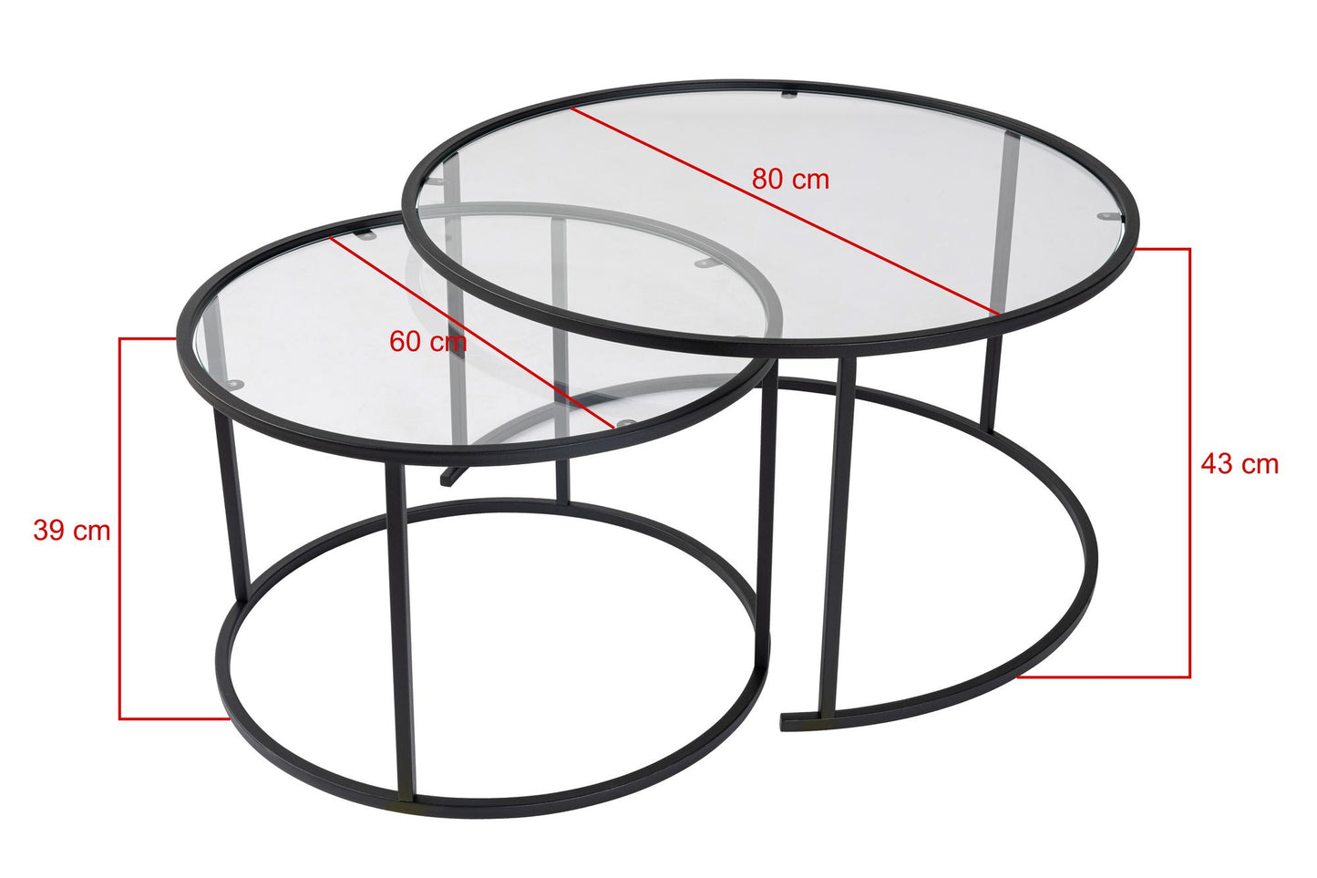 Set stolića za kavu PARKER