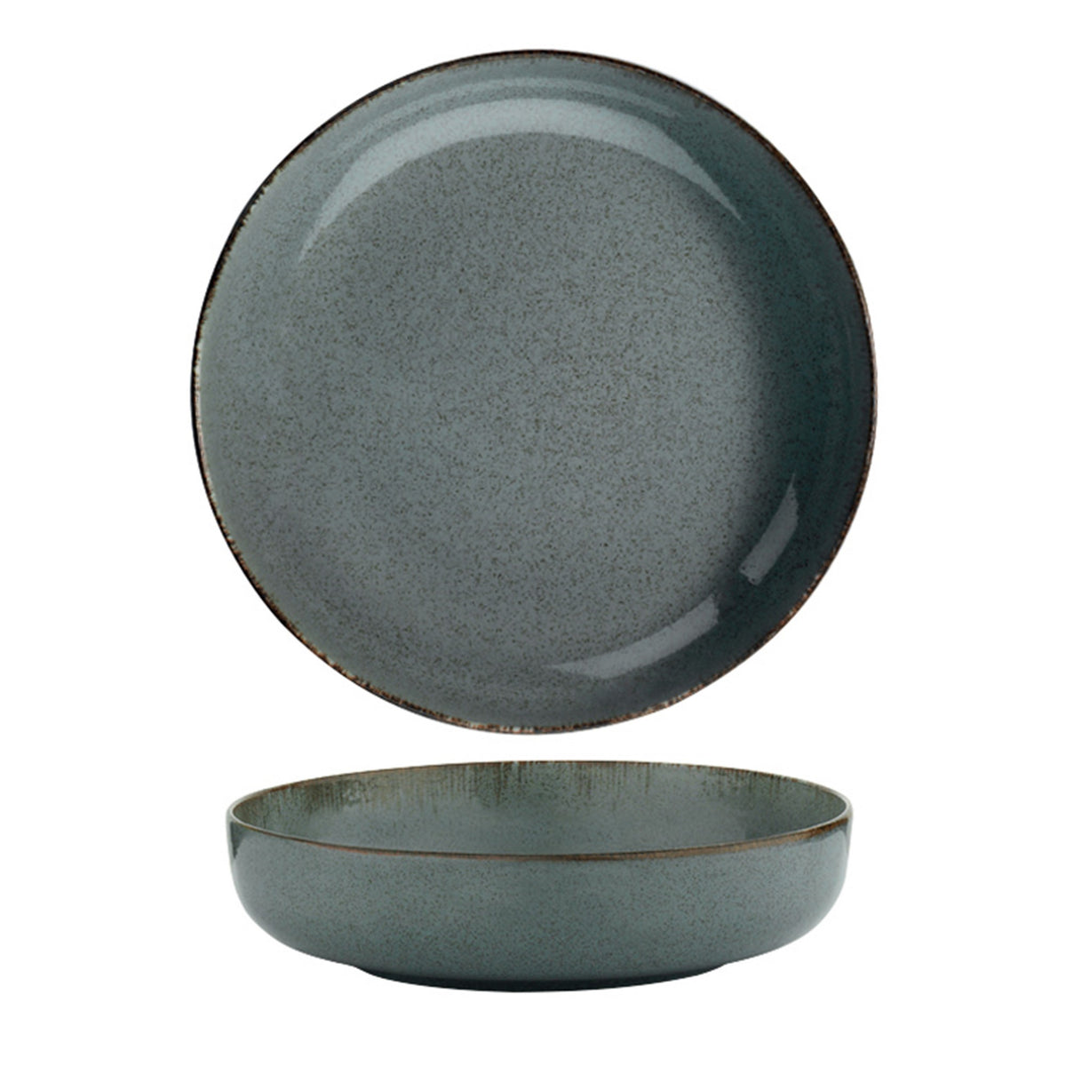 Porculanski set tanjura 24 dijelni DINER BLUE, MOD24Y2730P01