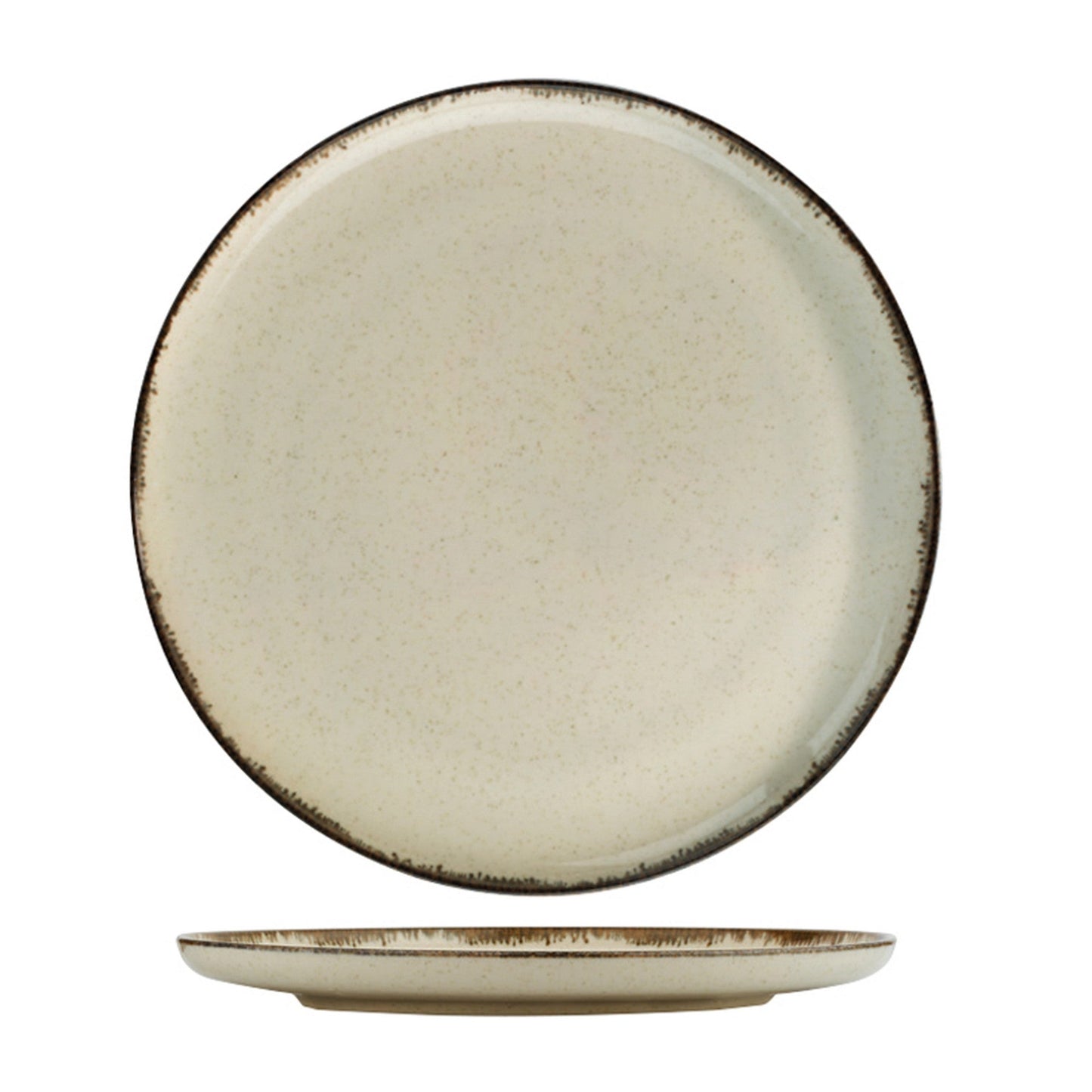 Porculanski set tanjura 24 dijelni DINER CREAM, MOD24Y2730P02
