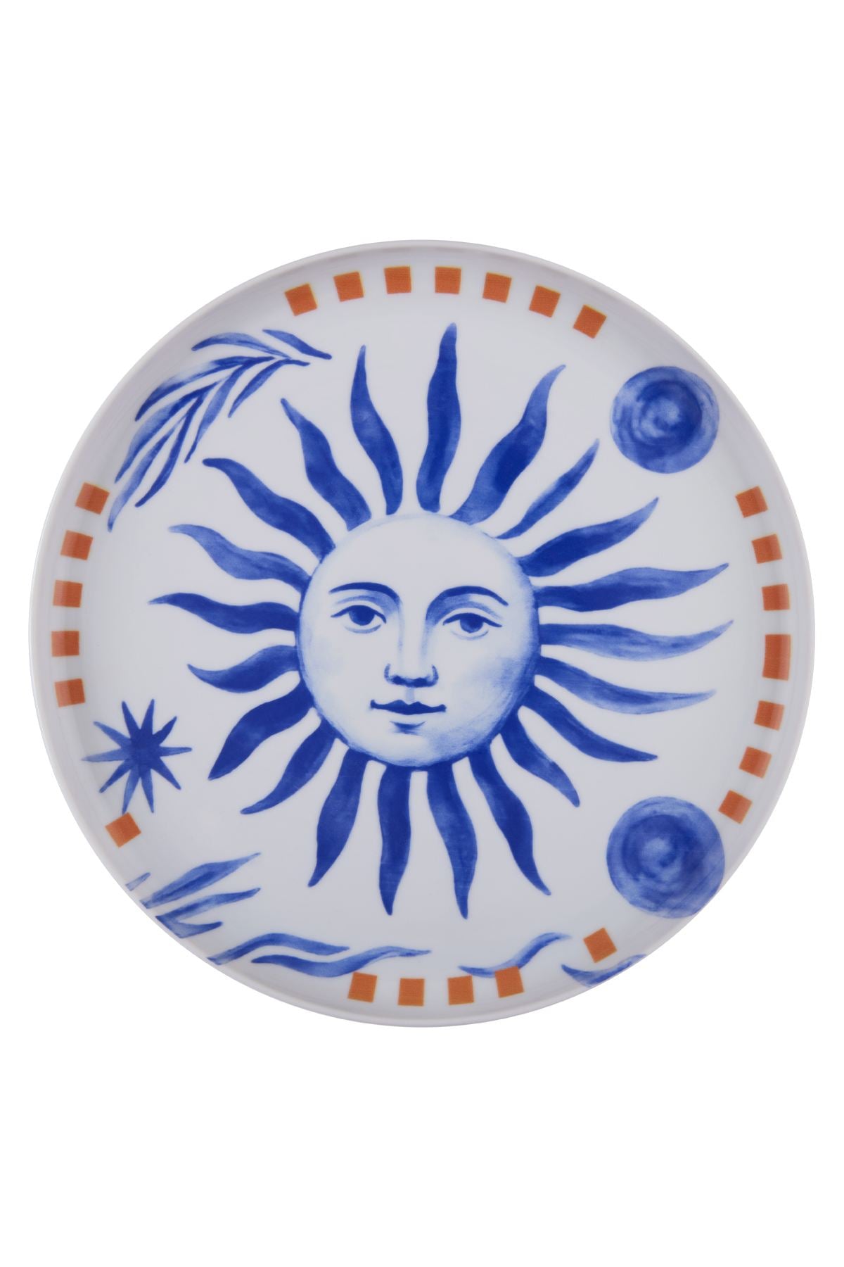 Set za večeru (12 komada) 350, plavi, crveni