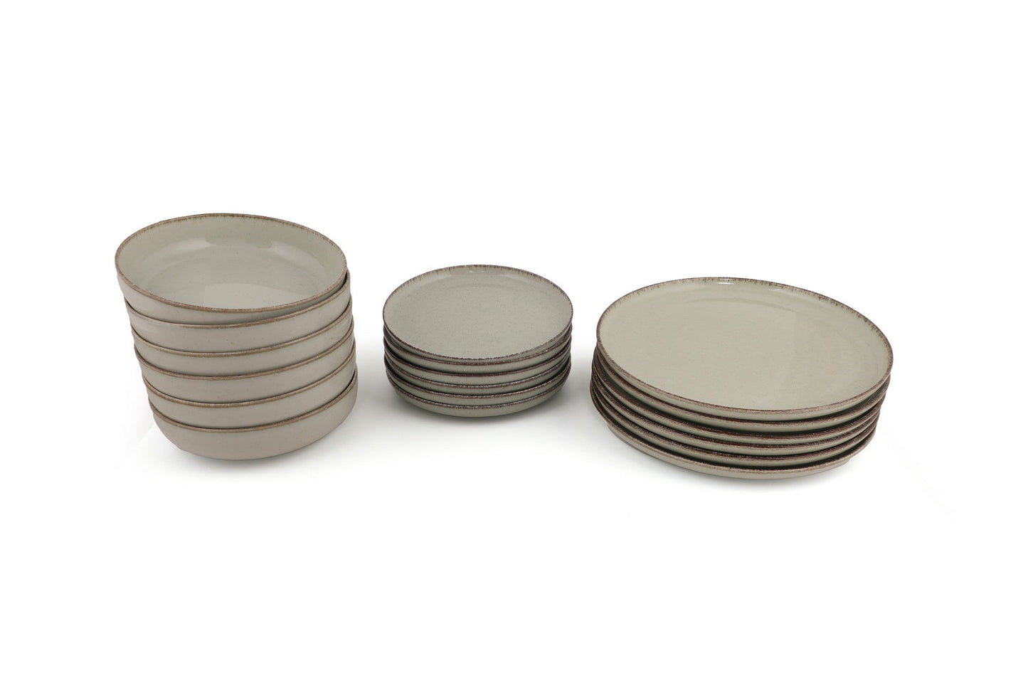 Set porculanskog pribora za jelo MASLINA, 18-dijelni, MOD18Y2730P03