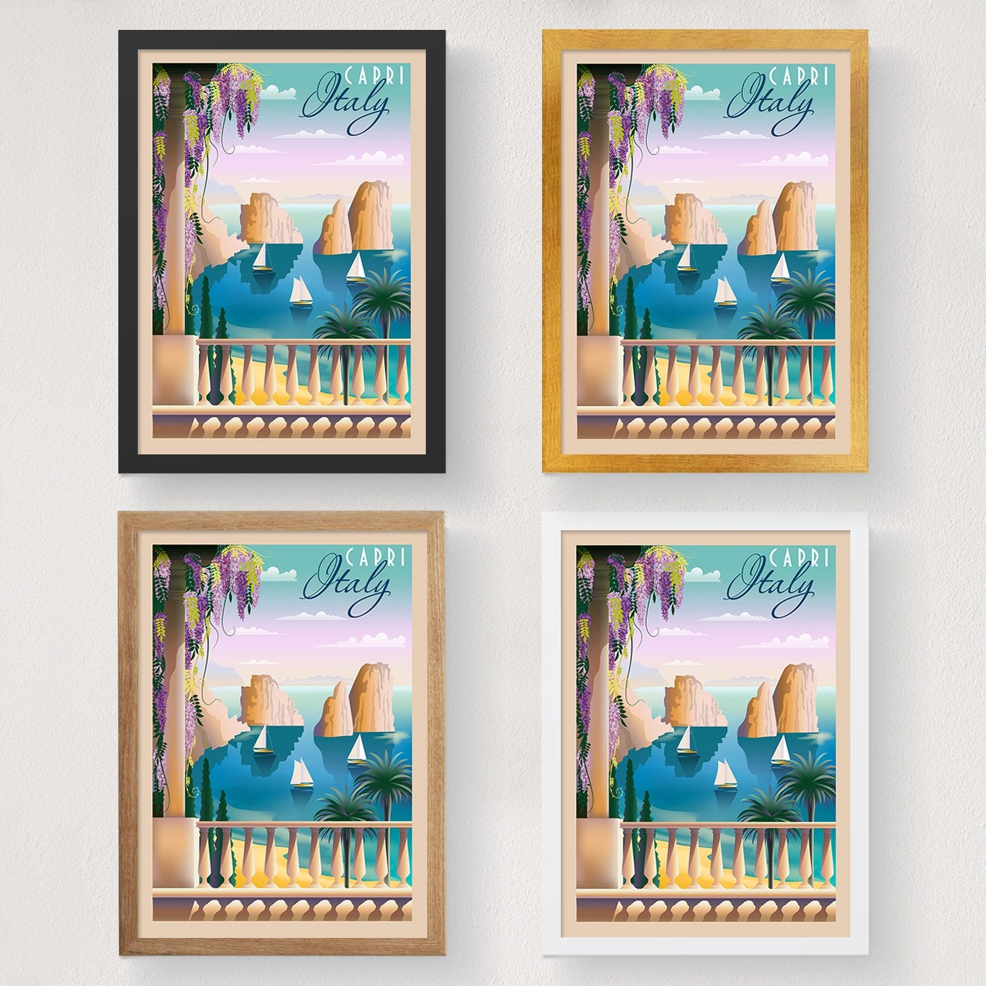 Poster A3, Italy - 1960