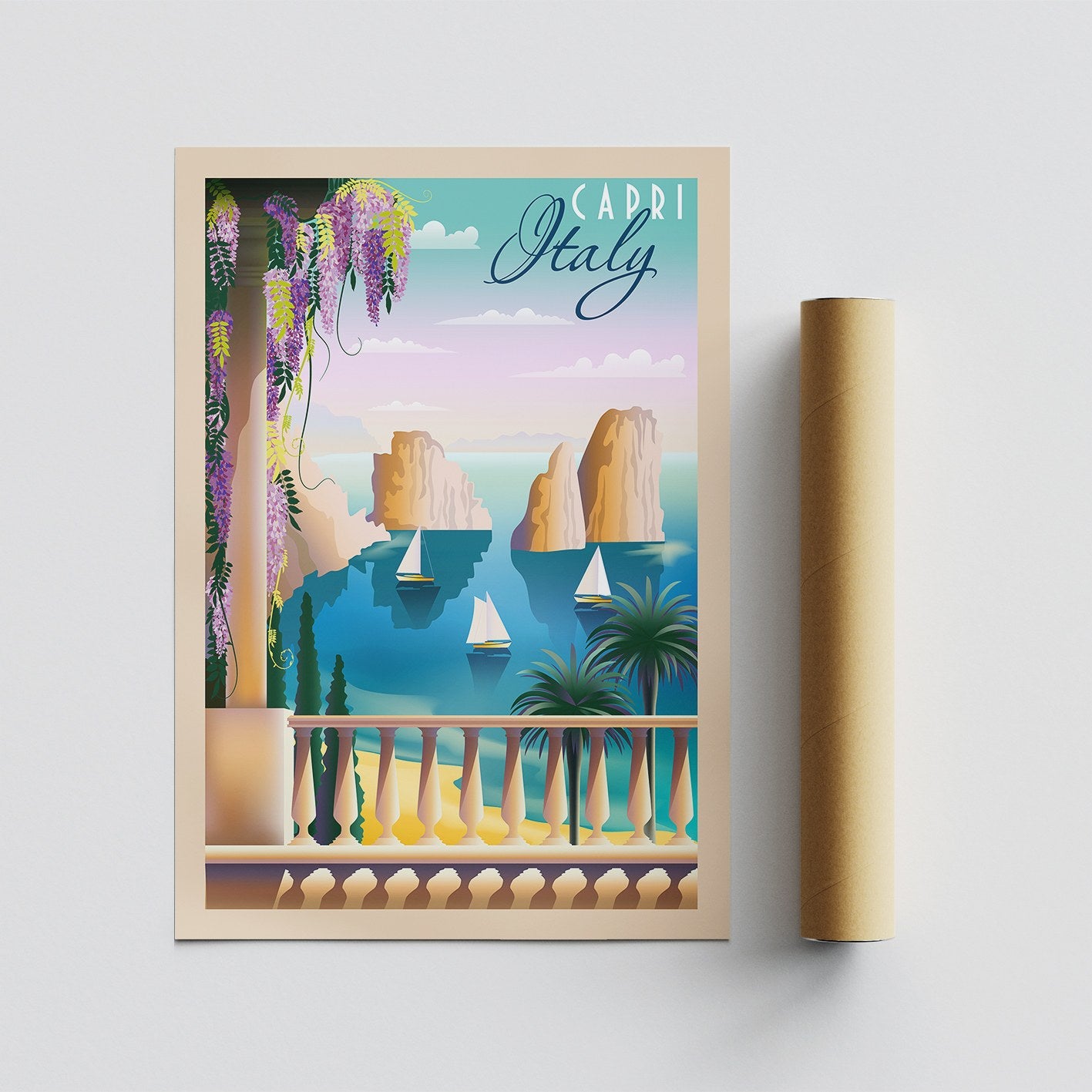 Poster A3, Italy - 1960