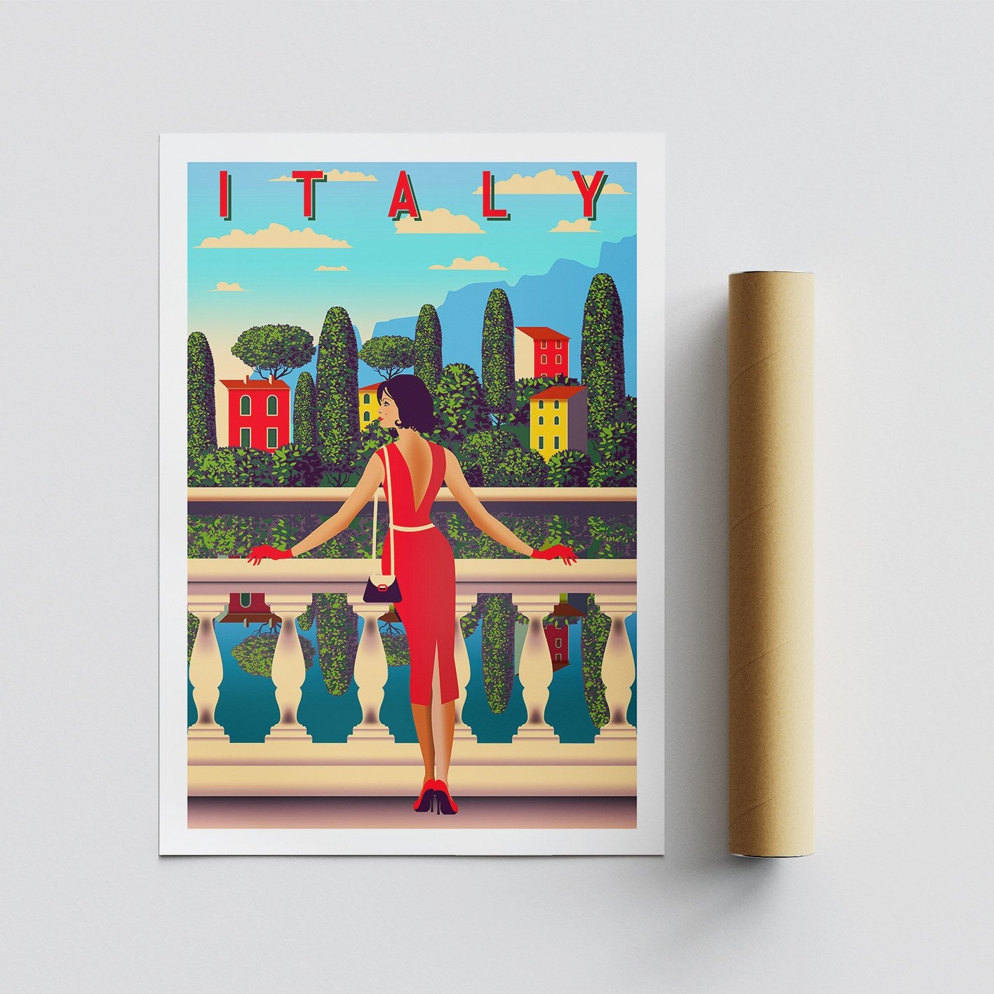 Poster A4, Italy - 1961