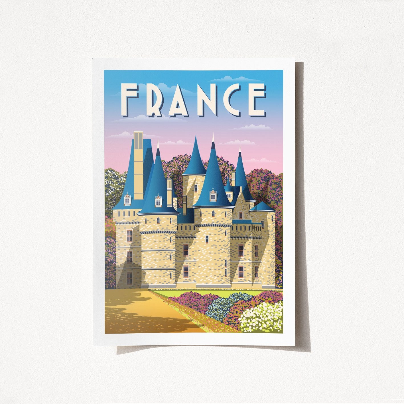 Poster A4, France - 1971