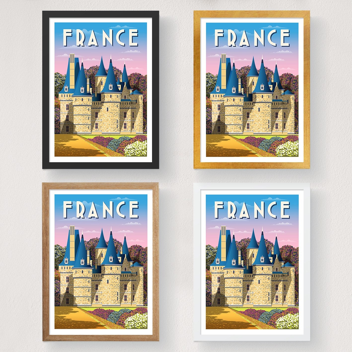 Poster A4, France - 1971