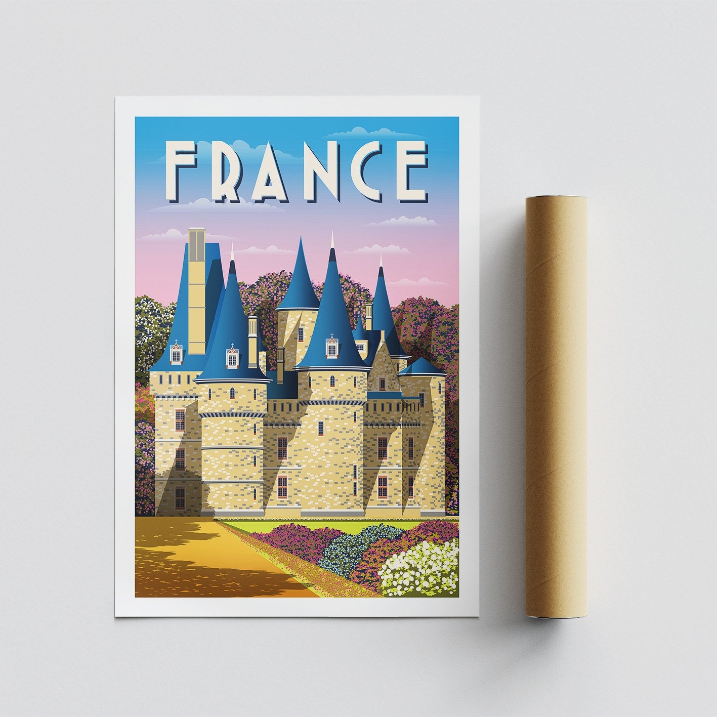 Poster A4, France - 1971