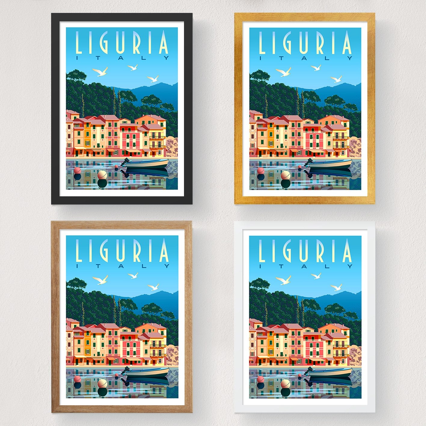 Poster A3, Lıgurıa - 1973