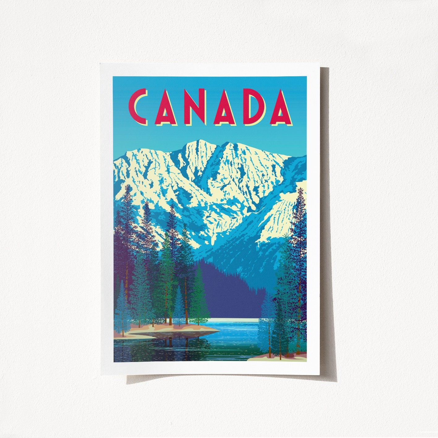 Poster A4, Canada - 1976