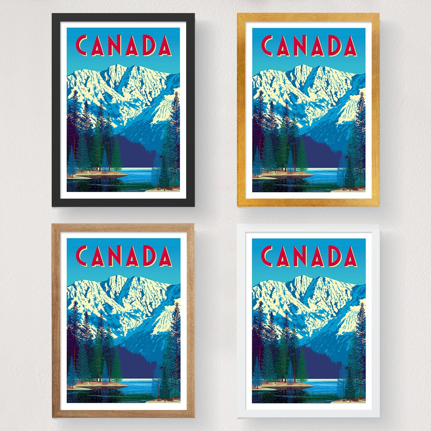 Poster A4, Canada - 1976