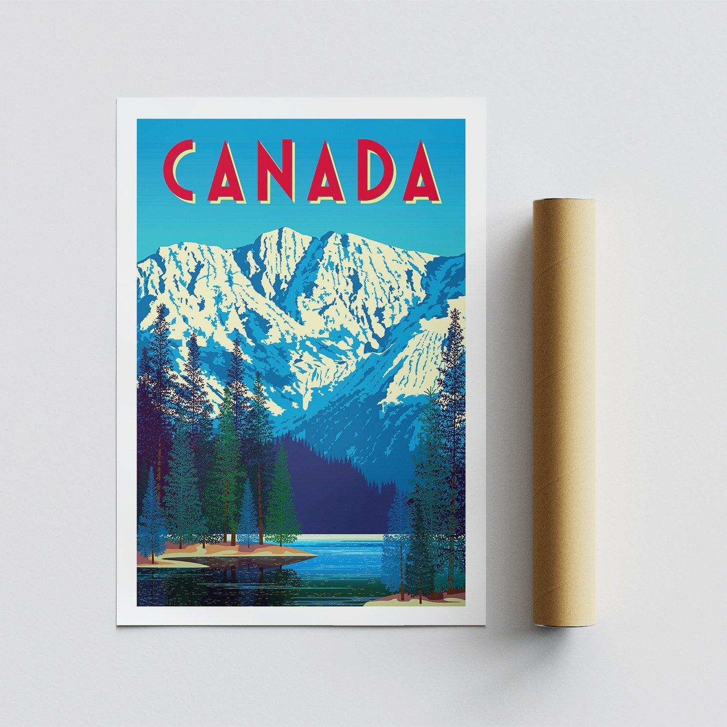 Poster A4, Canada - 1976