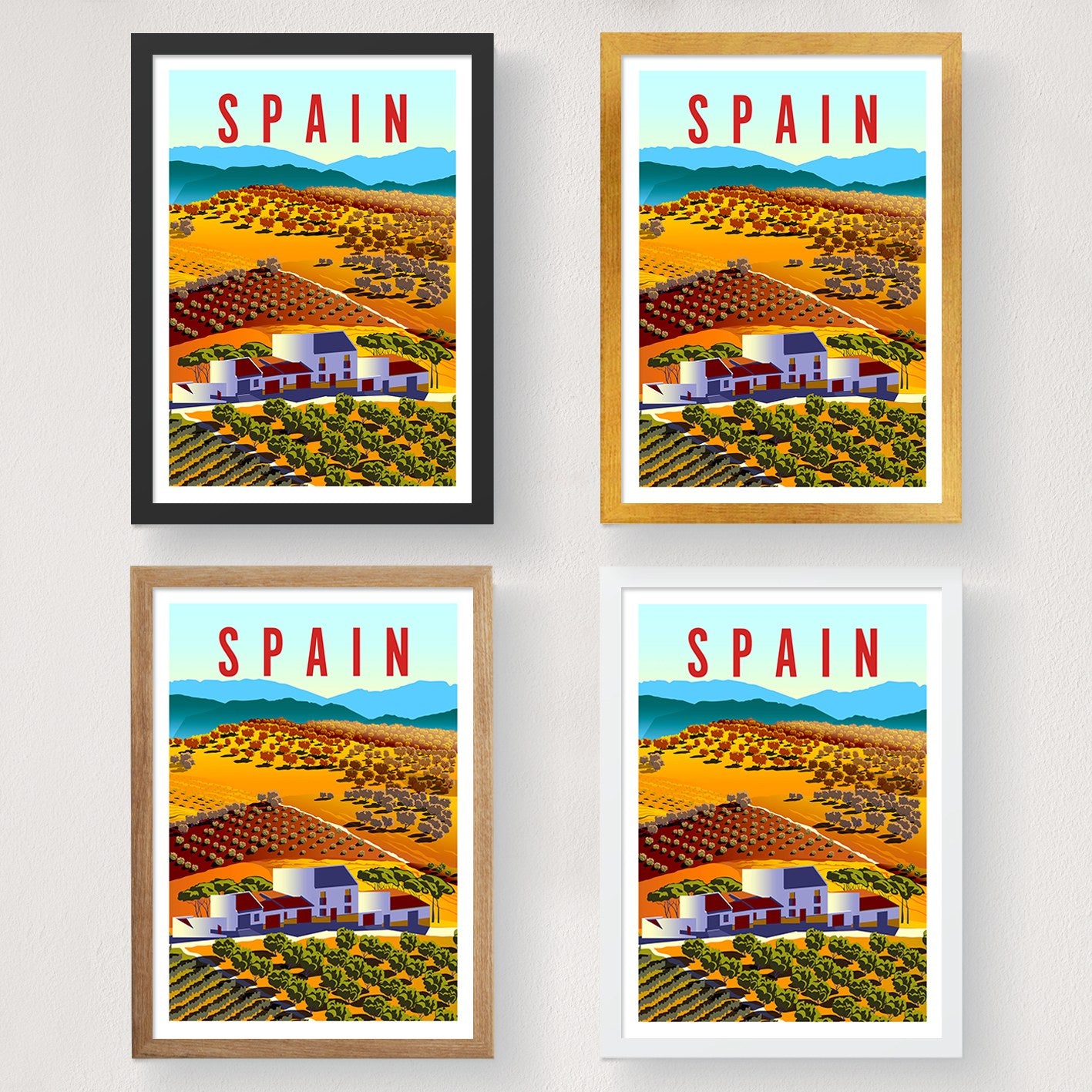 Poster A3, Spain - 2000