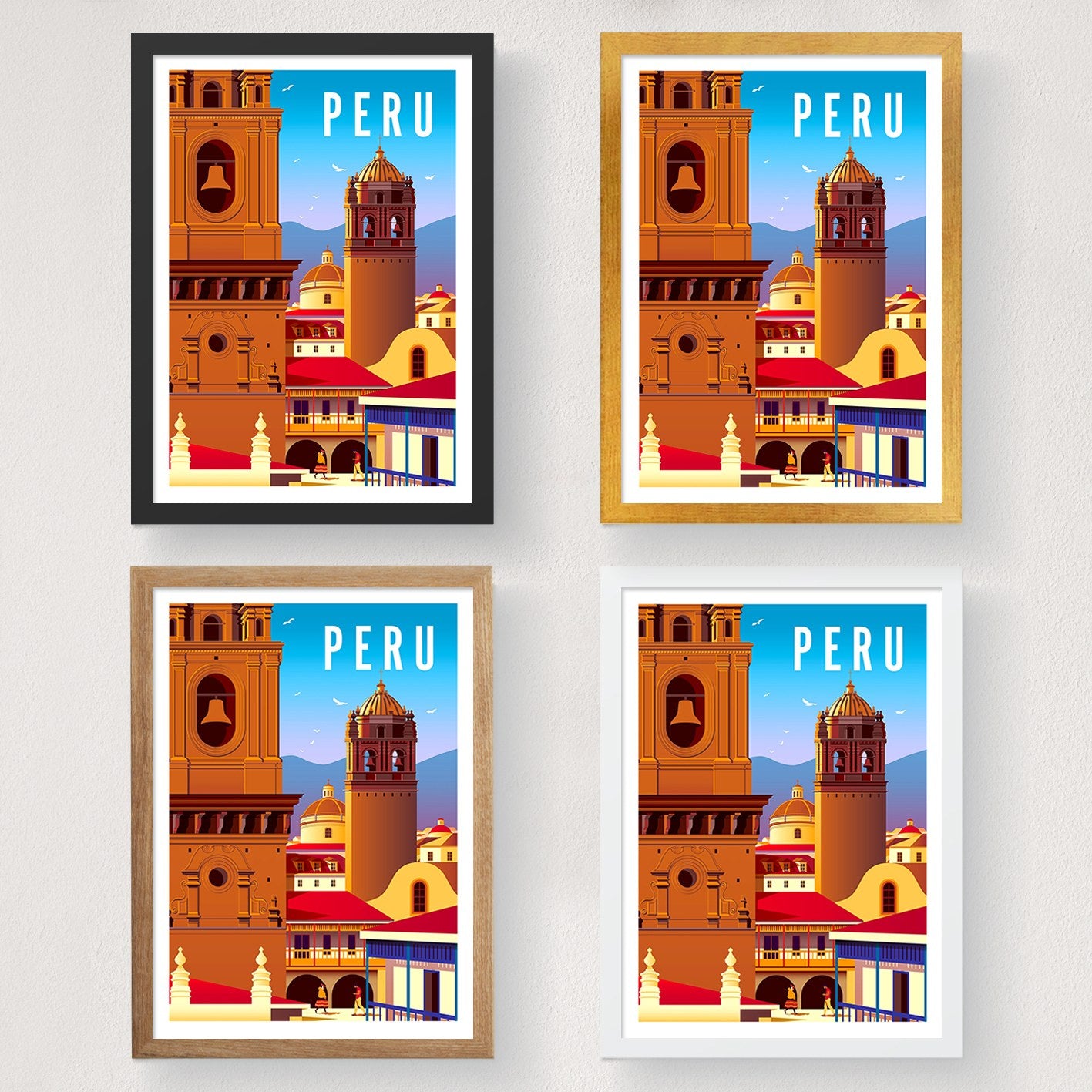 Poster A3, Peru - 2010