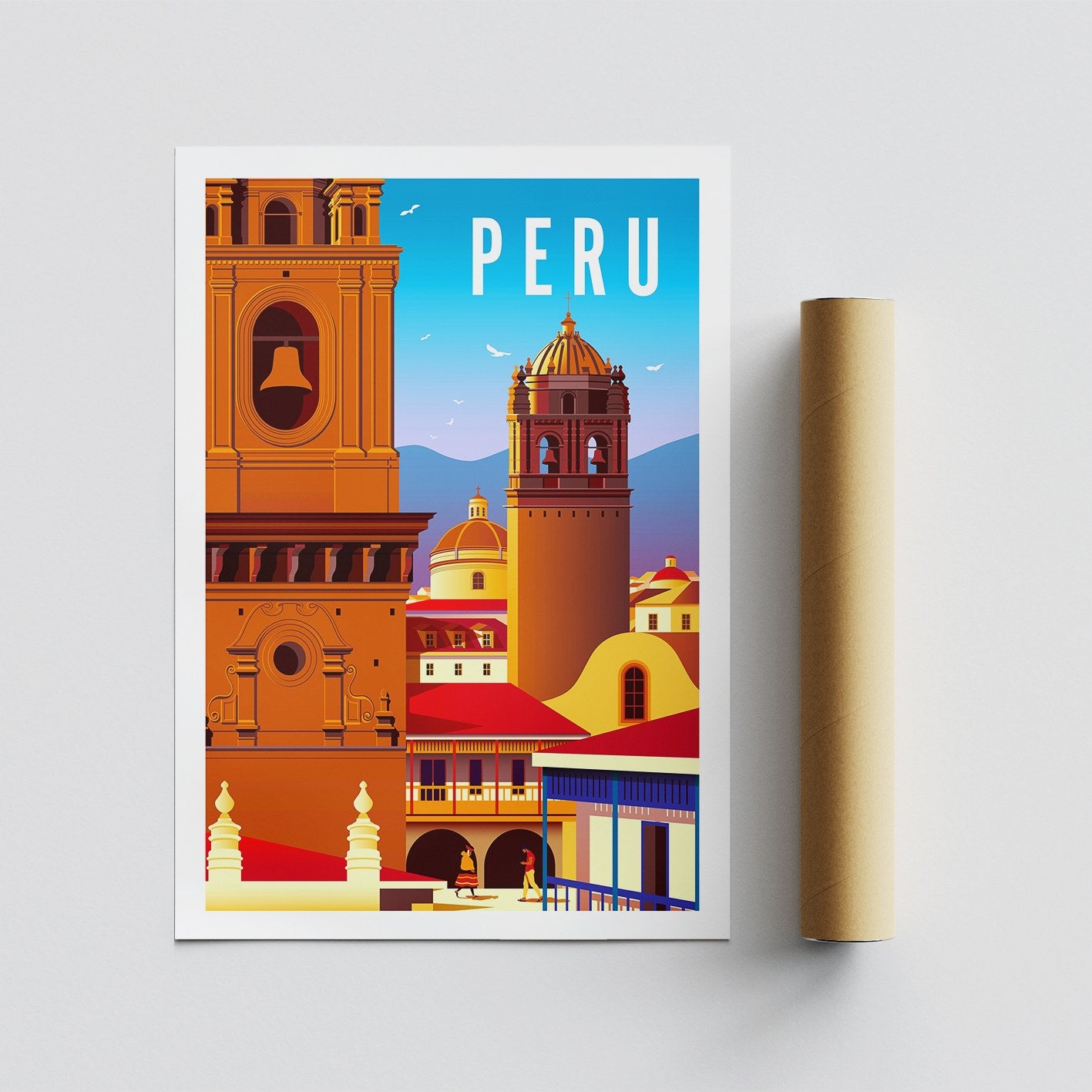 Poster A3, Peru - 2010