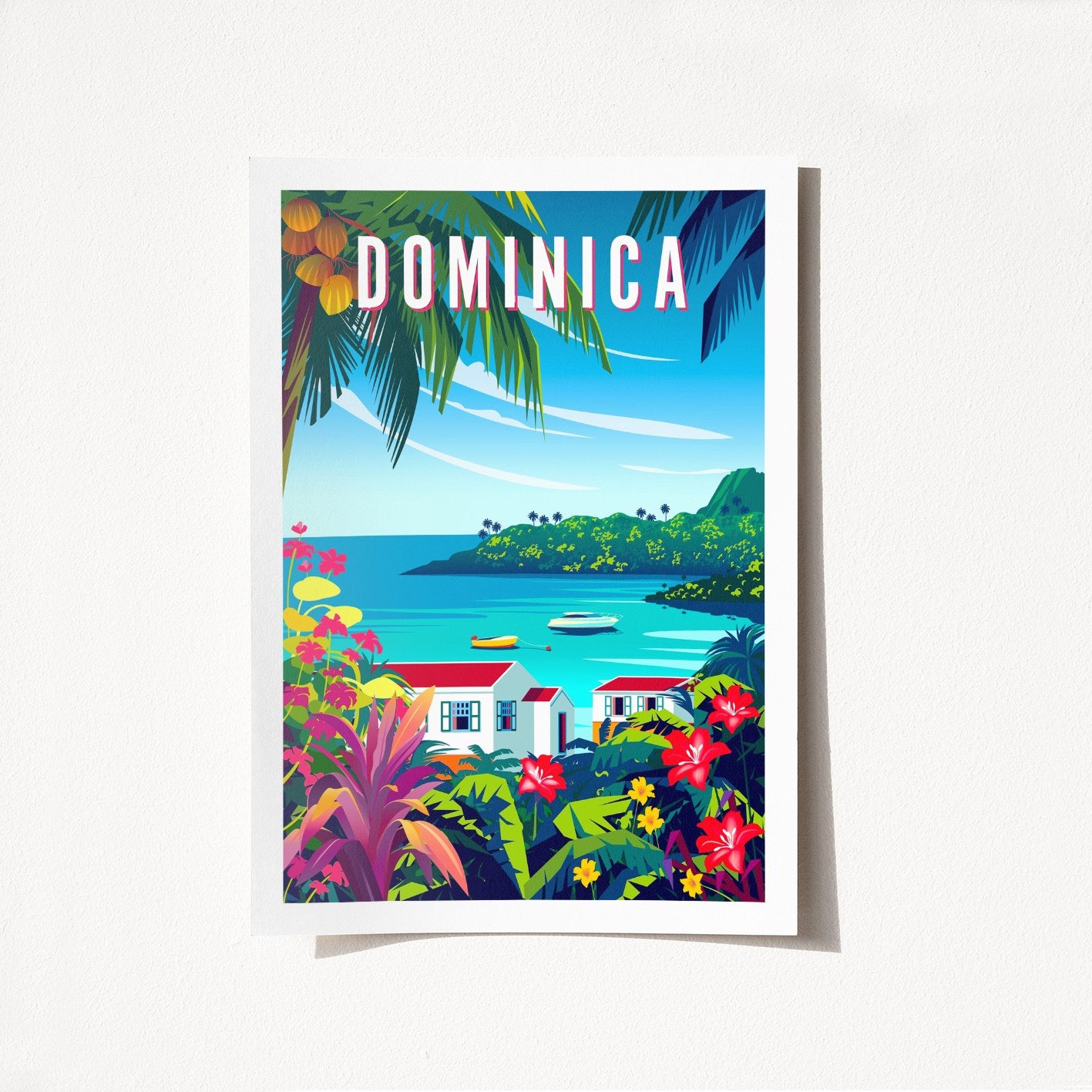 Poster A3, Dominica - 2012
