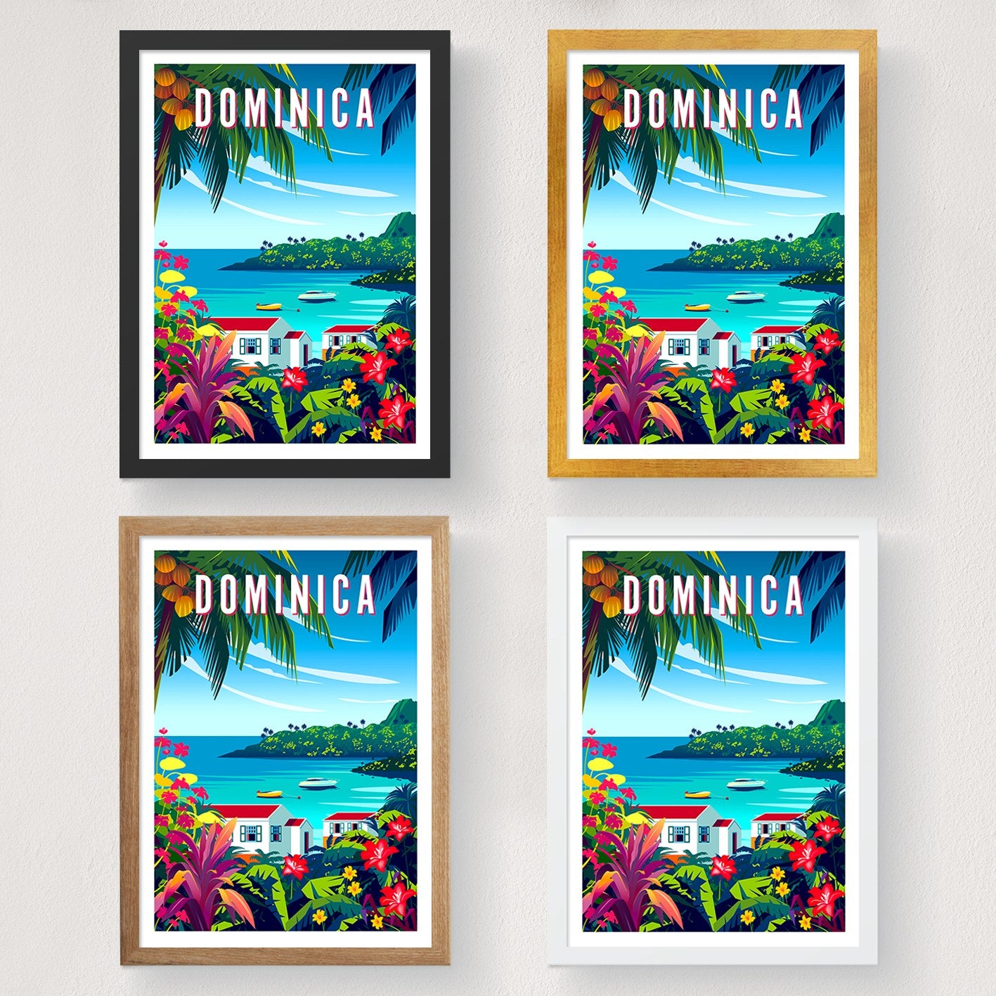 Poster A3, Dominica - 2012