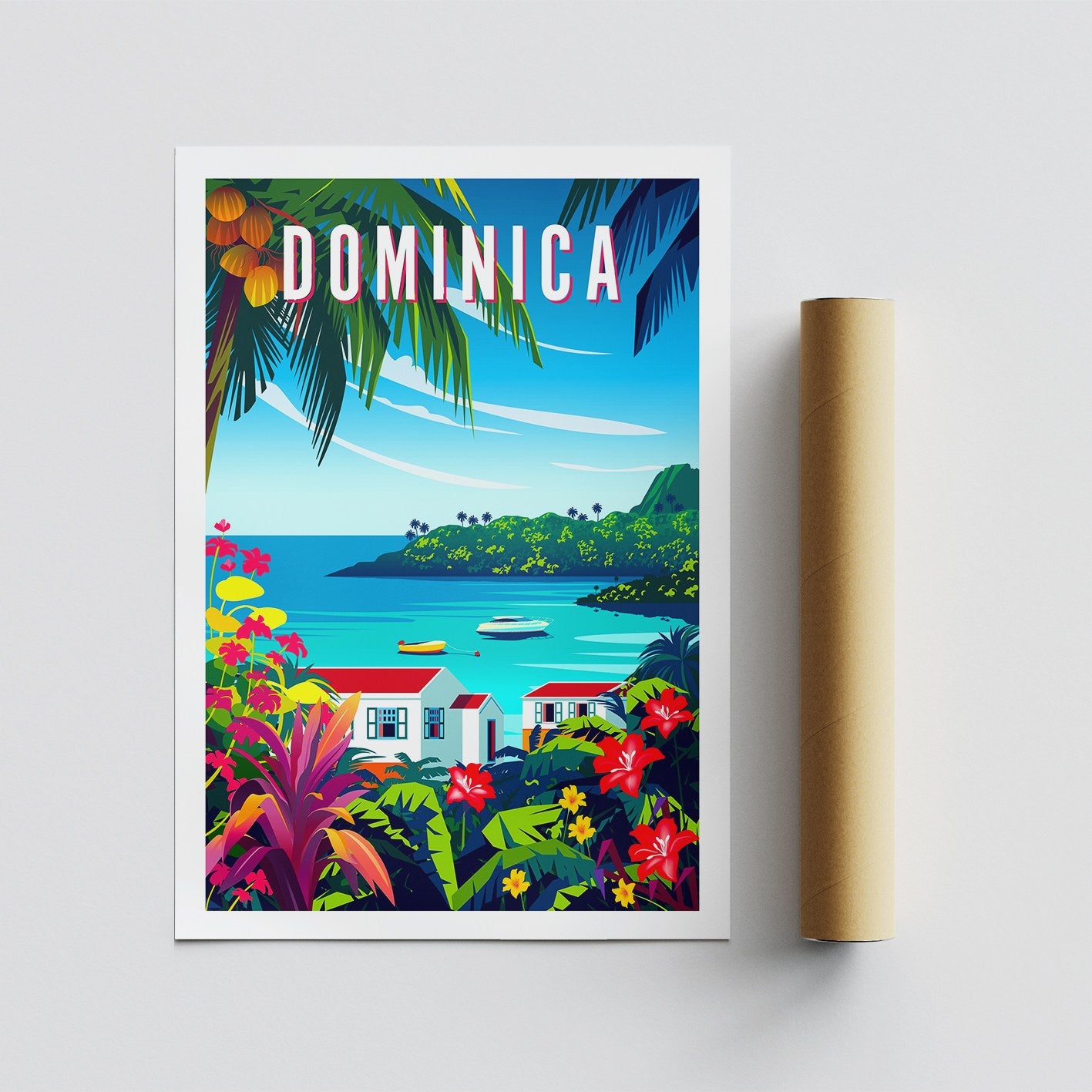Poster A3, Dominica - 2012