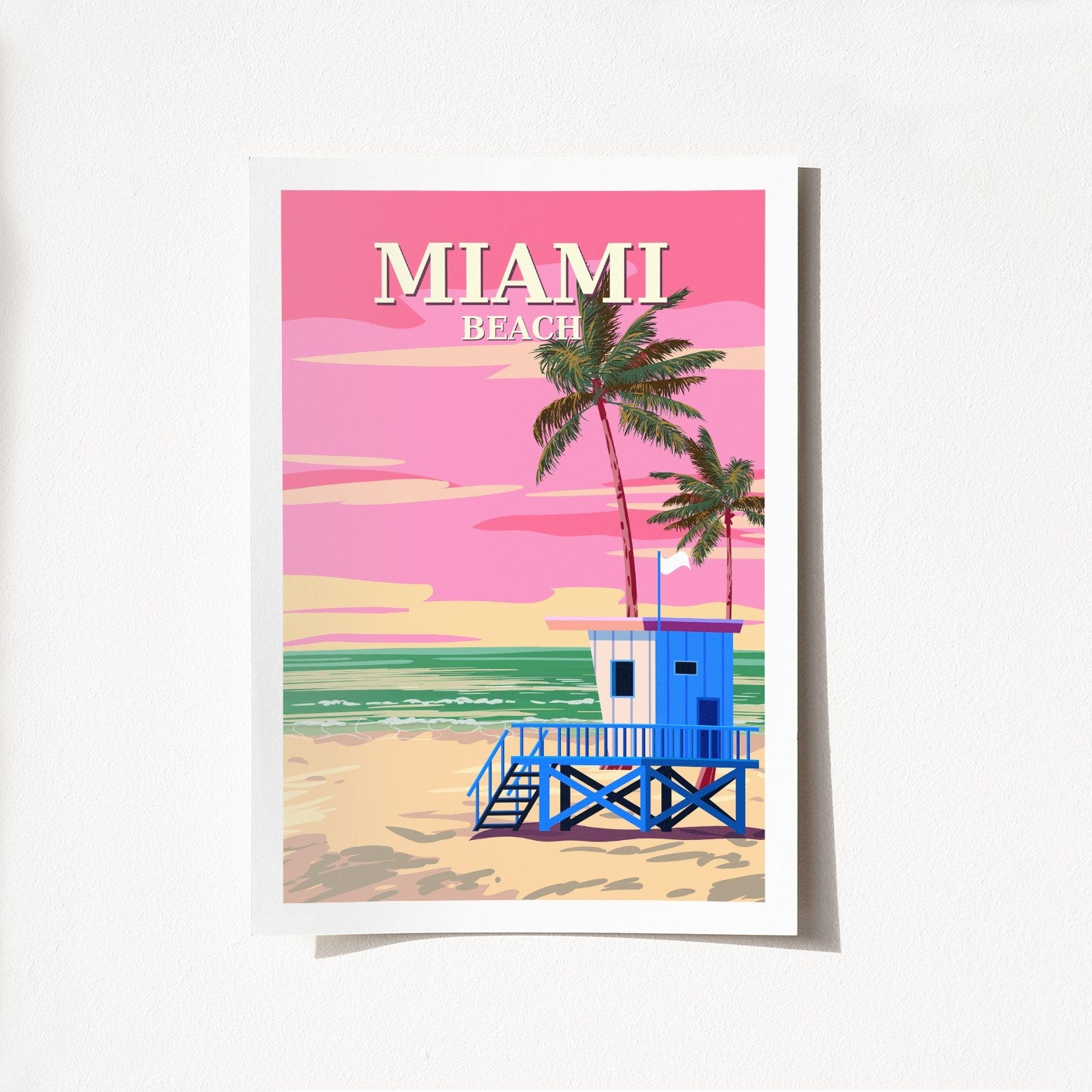 Poster A3, Miami - 2016