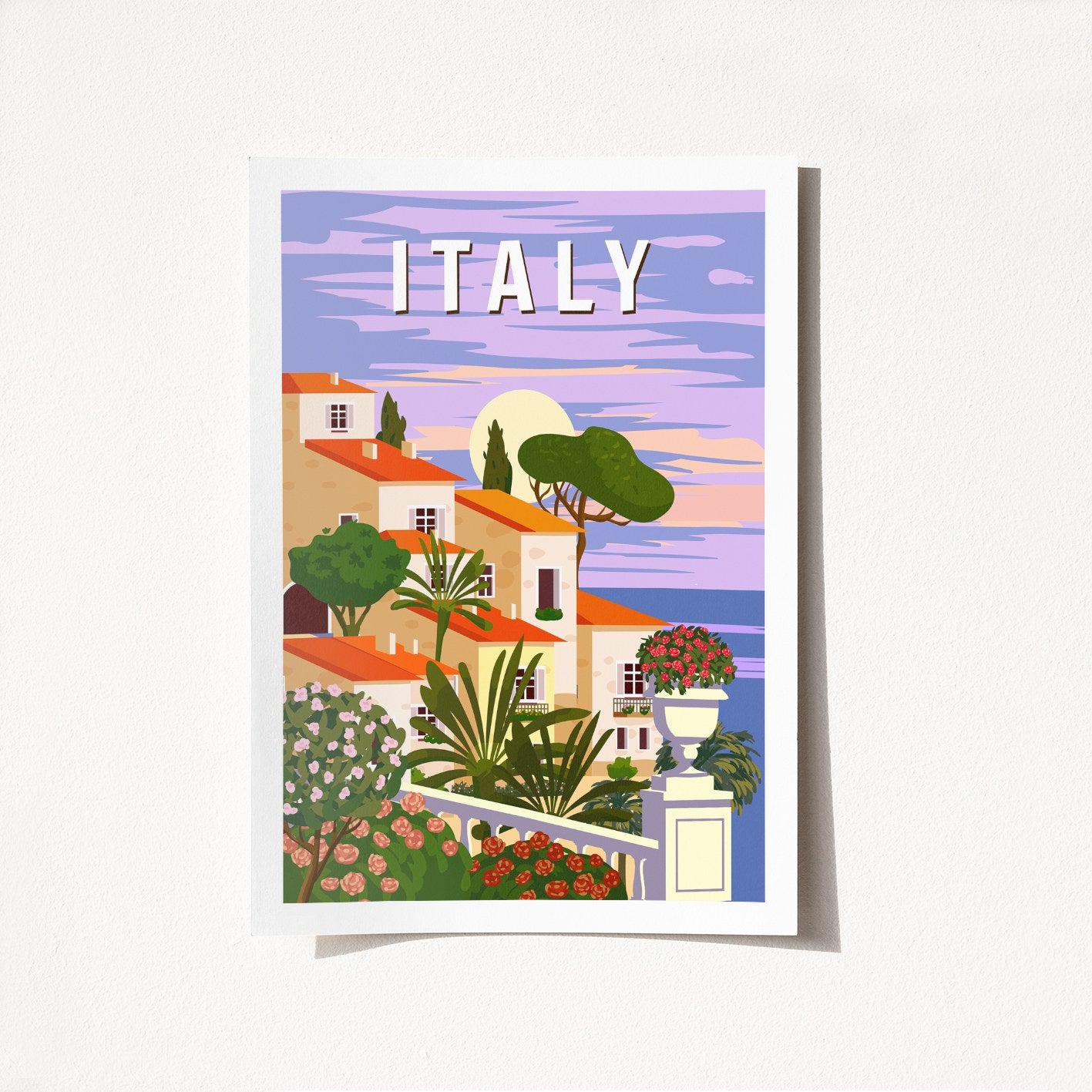 Poster A4, Italy - 2018