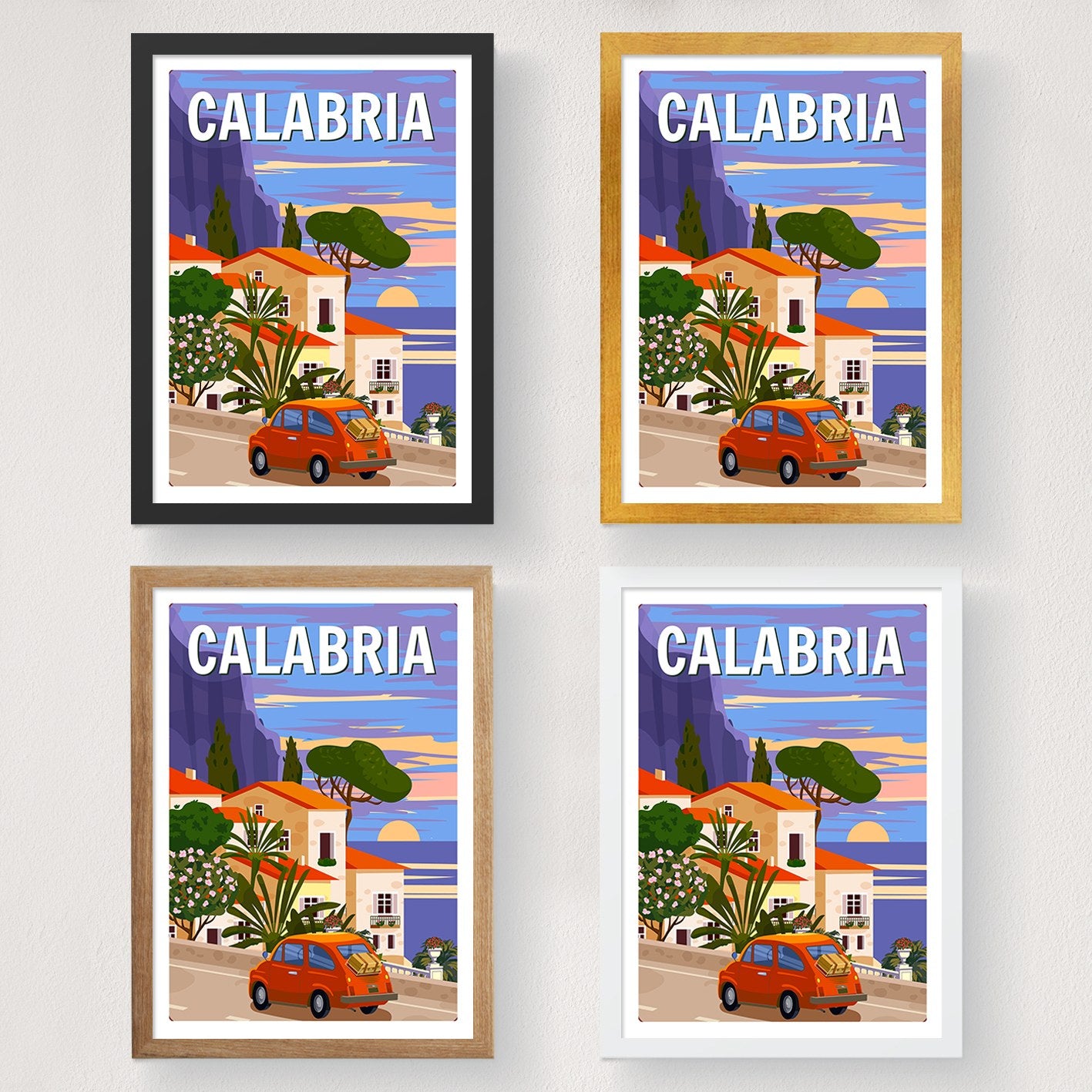 Poster A3, Calabria - 2021