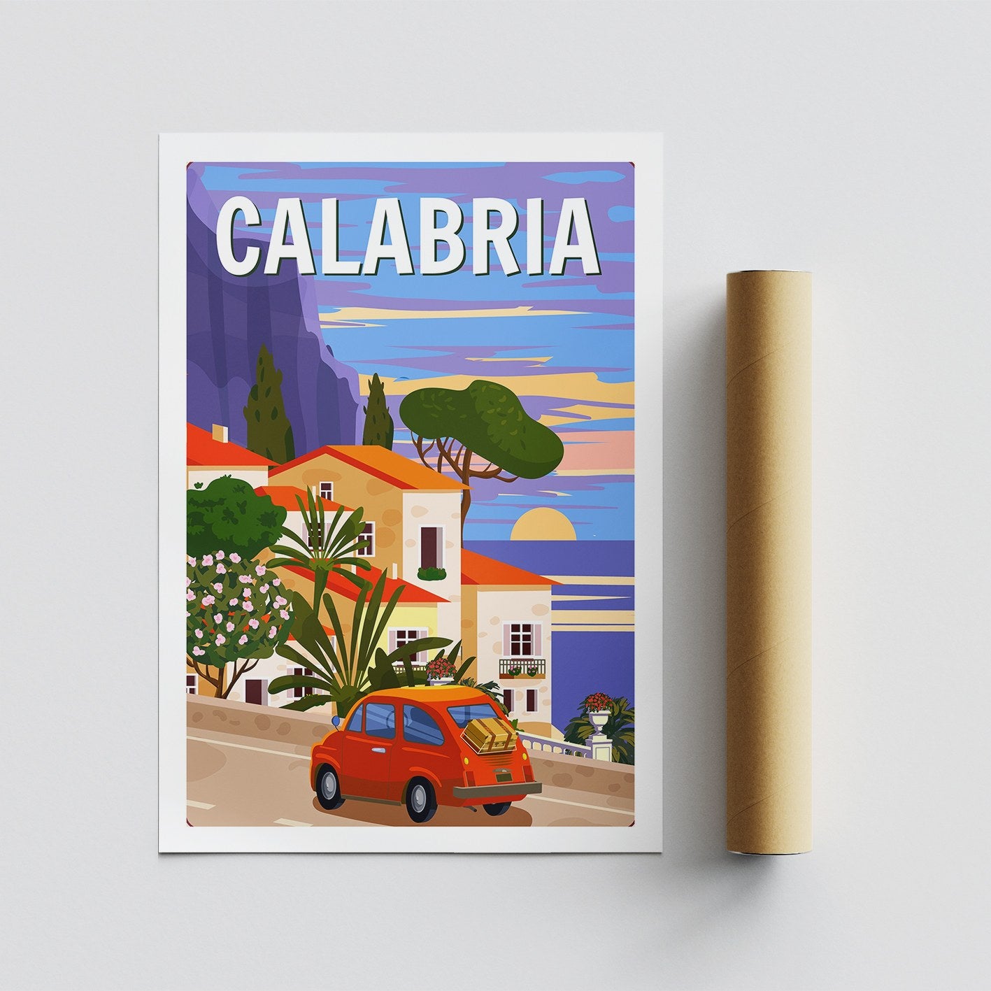 Poster A3, Calabria - 2021