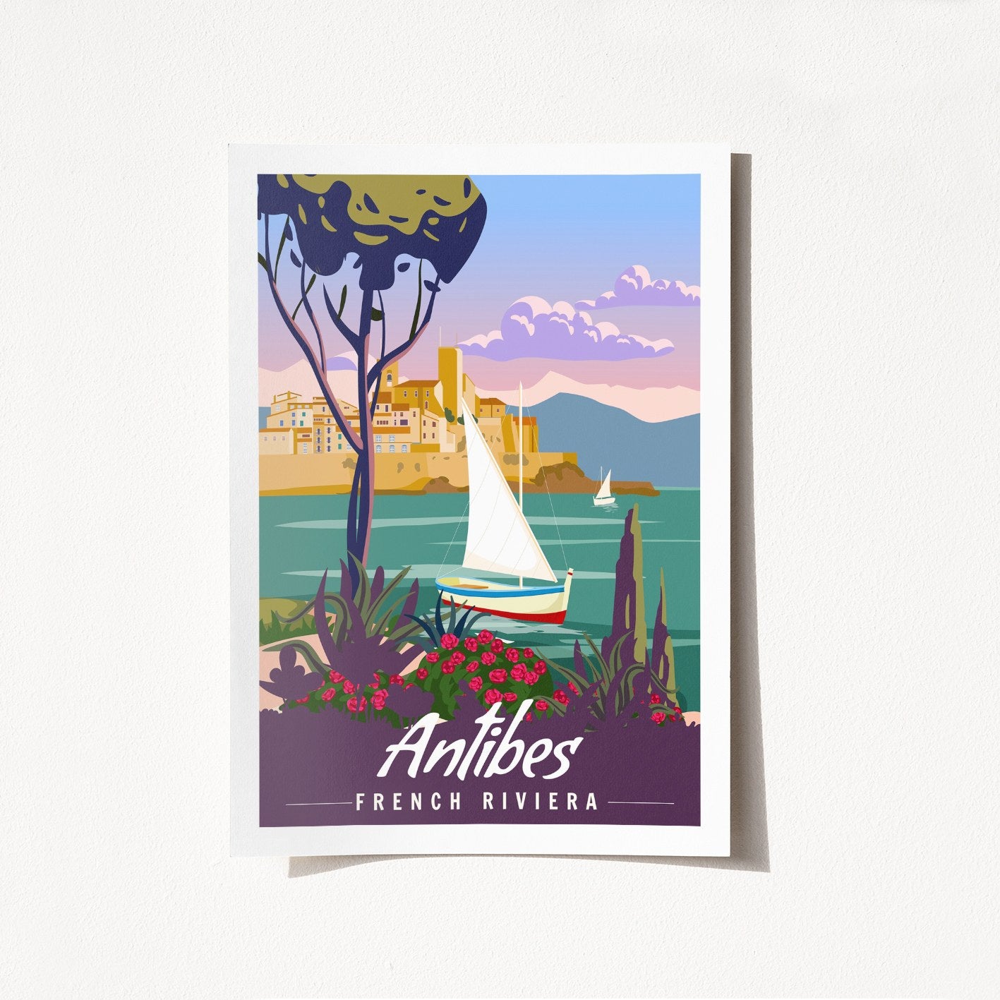 Poster A4, Antibes - 2022