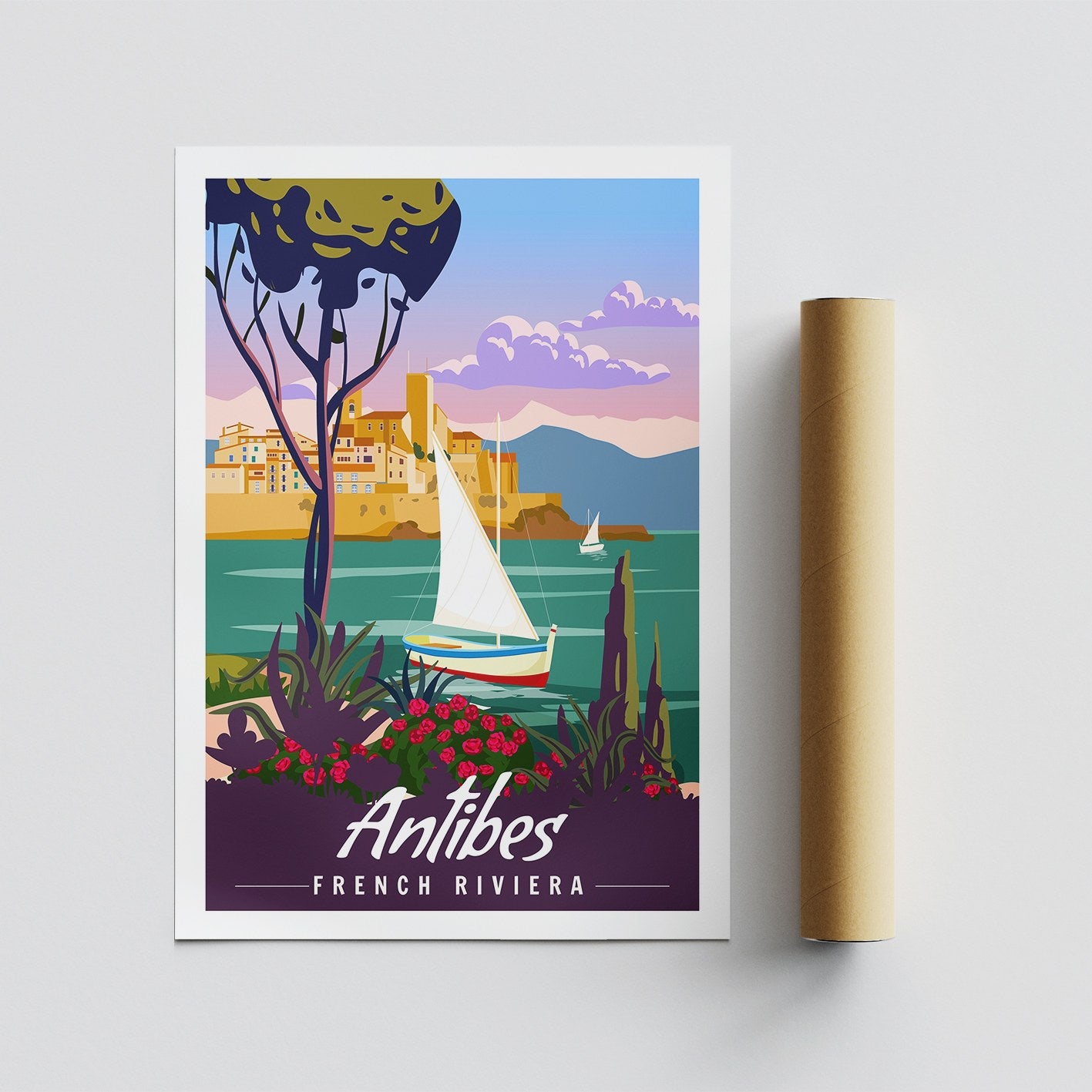 Poster A4, Antibes - 2022