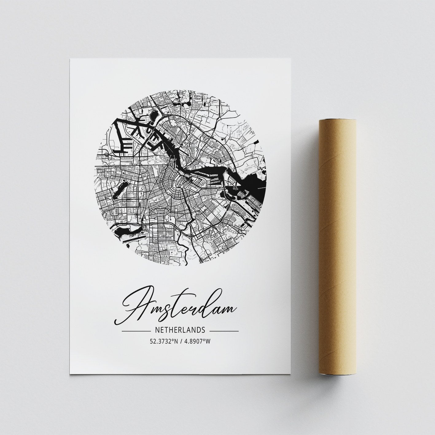 Poster A3, Amsterdam - 2065
