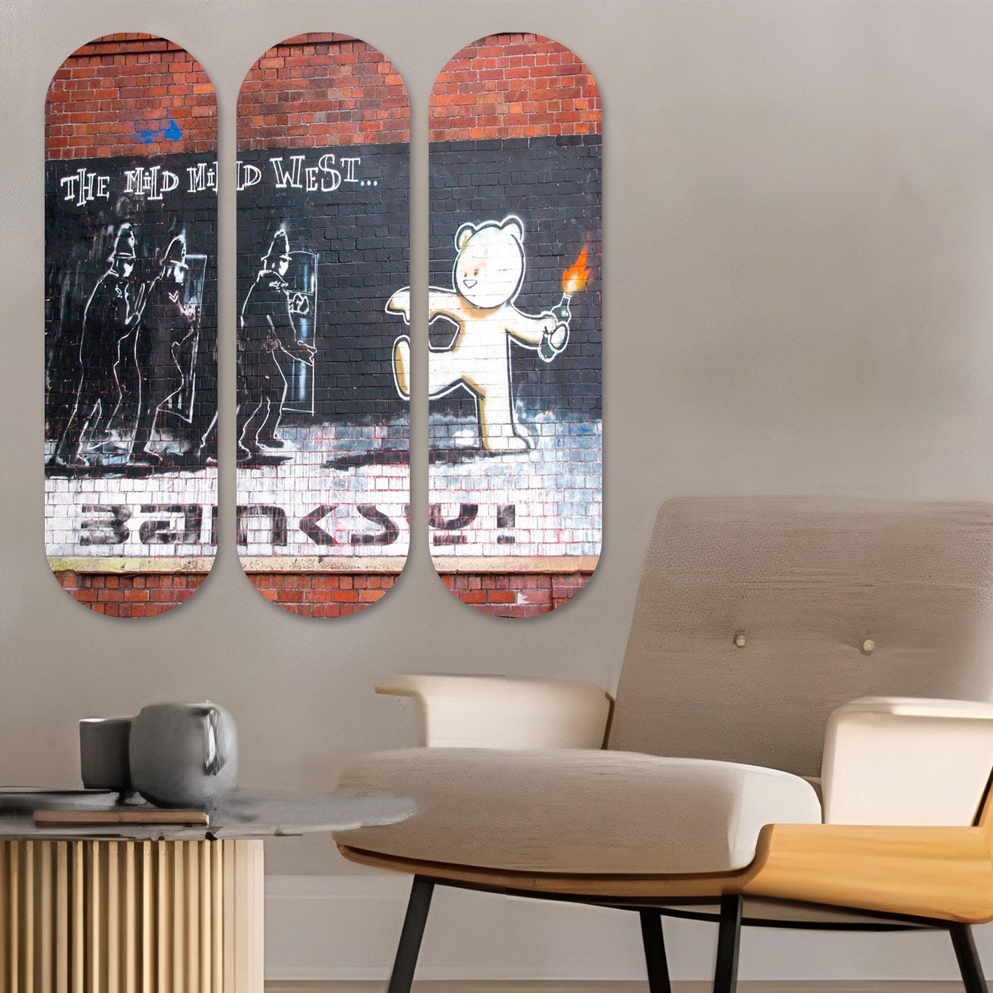 Ukrasna MDF slika (3 komada) 3KY3785