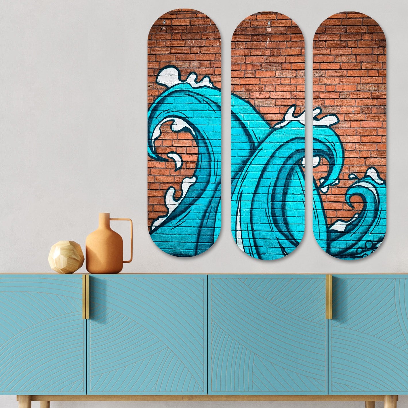 Ukrasna MDF slika (3 komada) EMBERLYNN