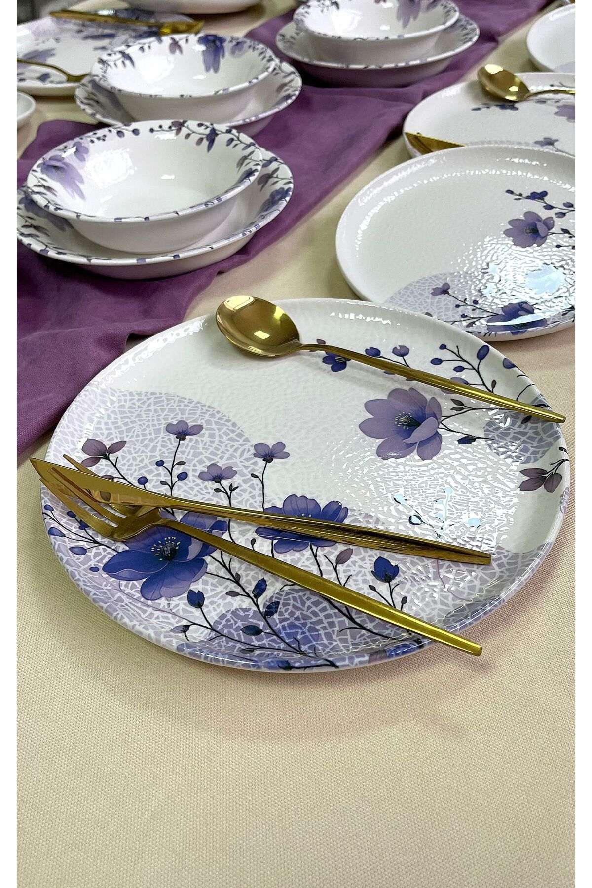 Set za večeru (24 komada) 100, Višebojno