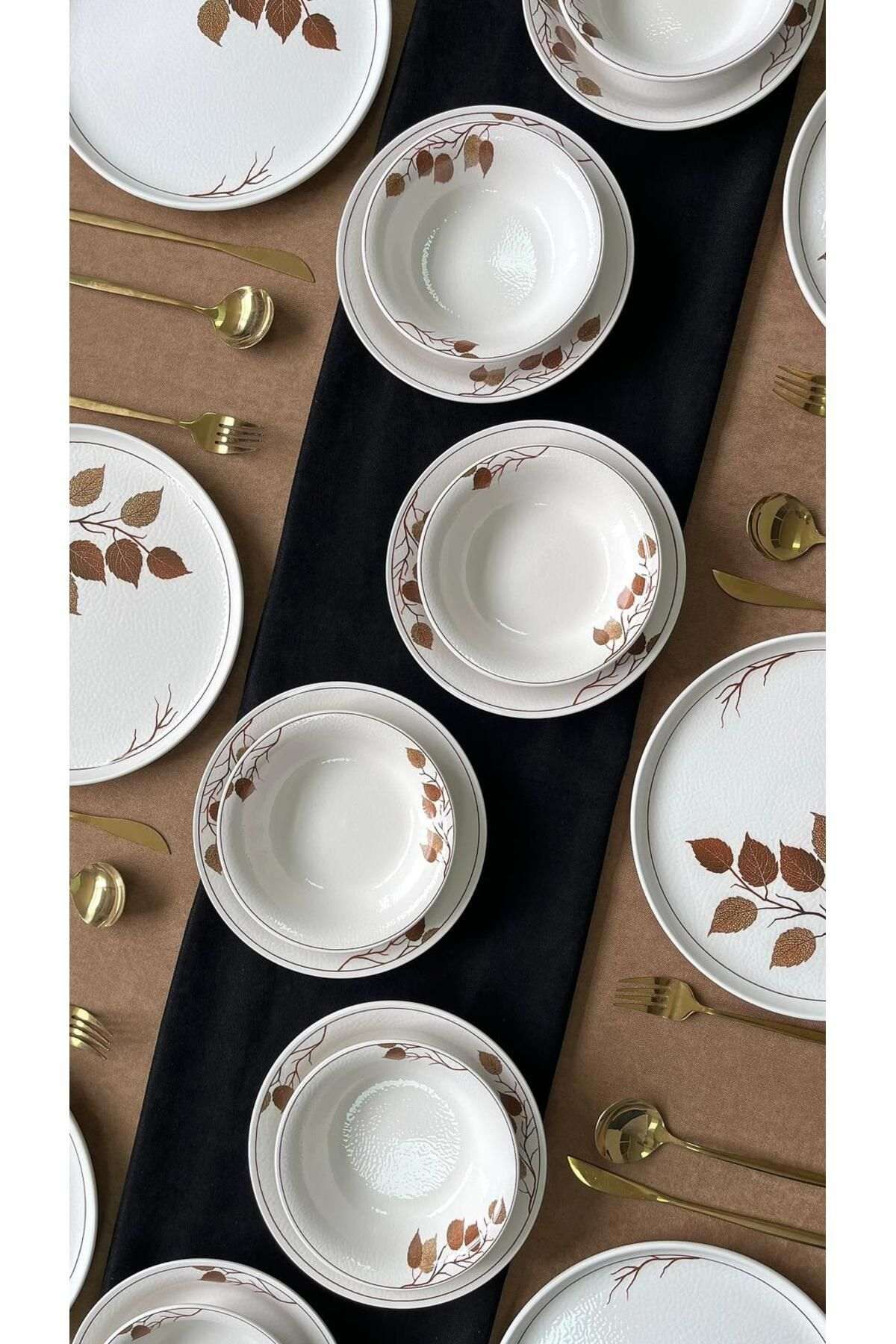 Set za večeru (18 komada) 117, Višebojni