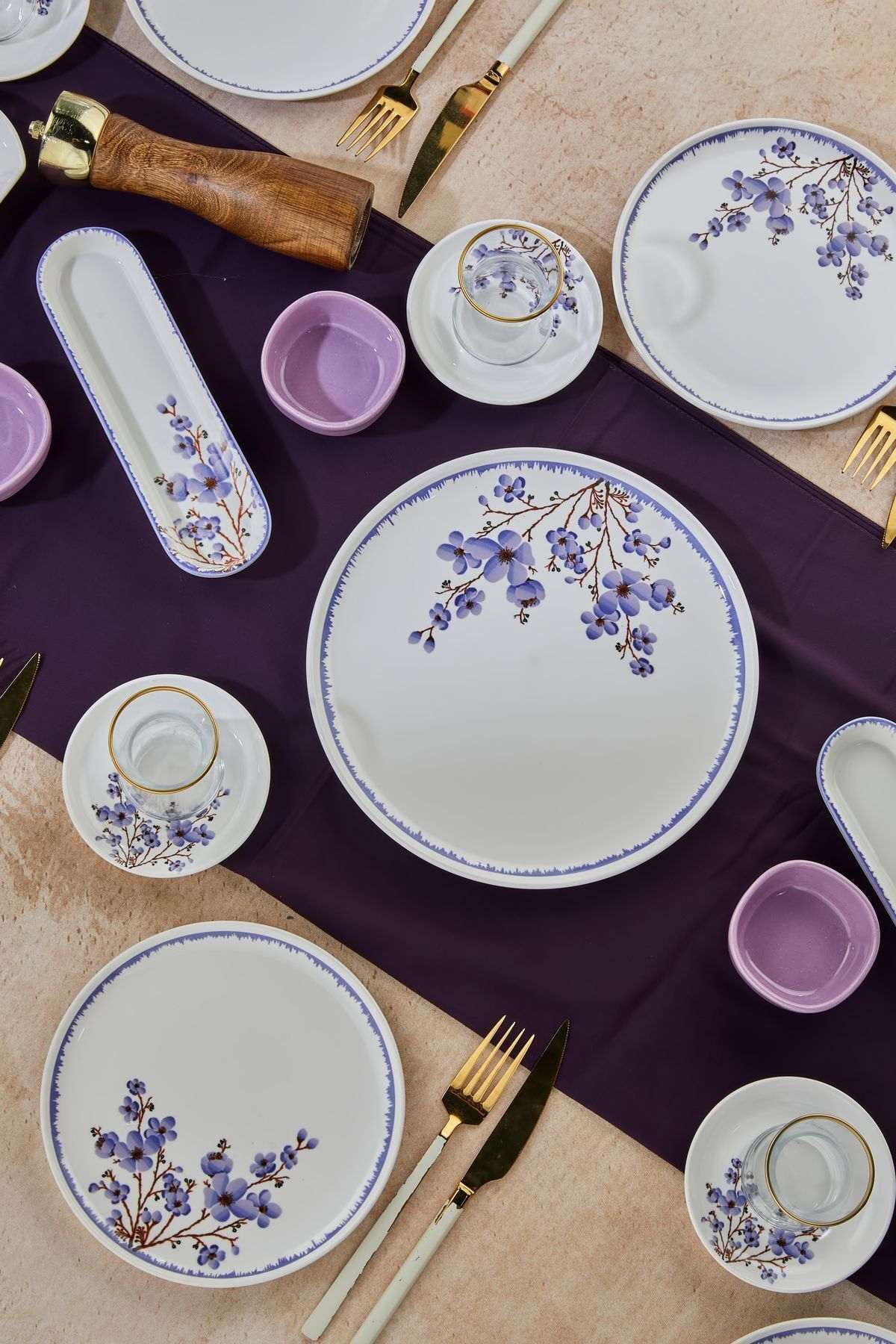 Set za doručak (21 komad) 179, Višebojni