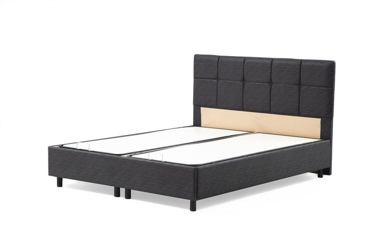 Dvostrani okvir kreveta i uzglavlje, Vitalia 160 x 200 - Anthracite