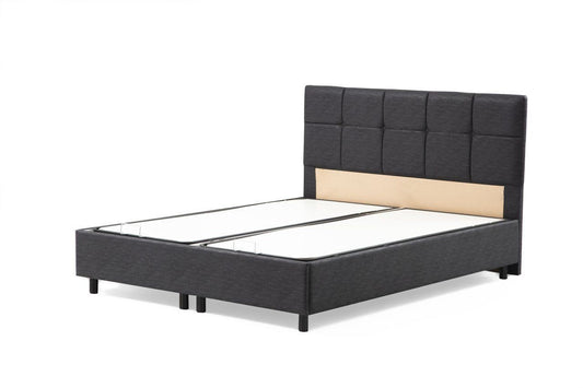 Dvostrani okvir kreveta i uzglavlje, Vitalia 160 x 200 - Anthracite